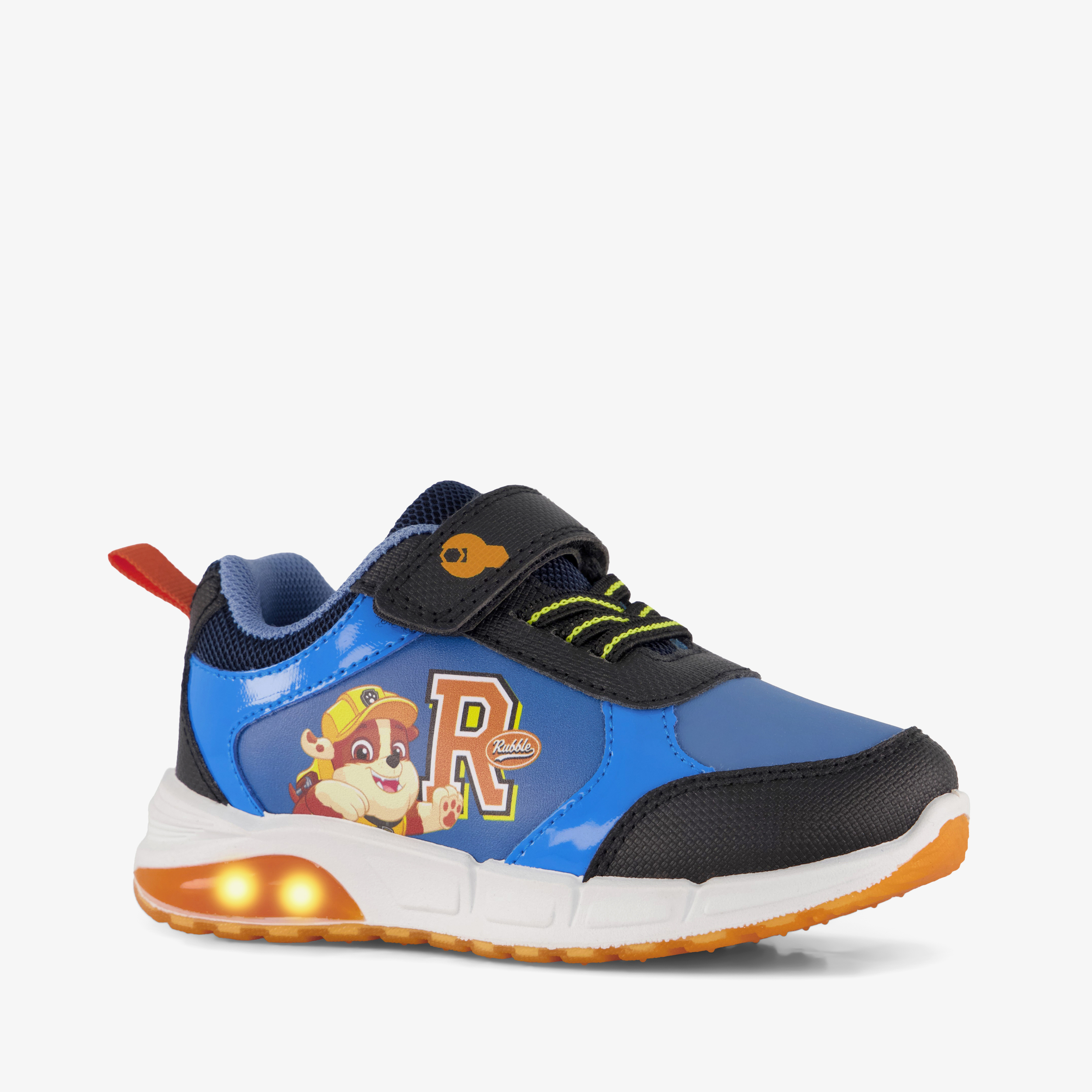Paw Patrol jongens schoenen met lichtjes blauw oranje sneakers