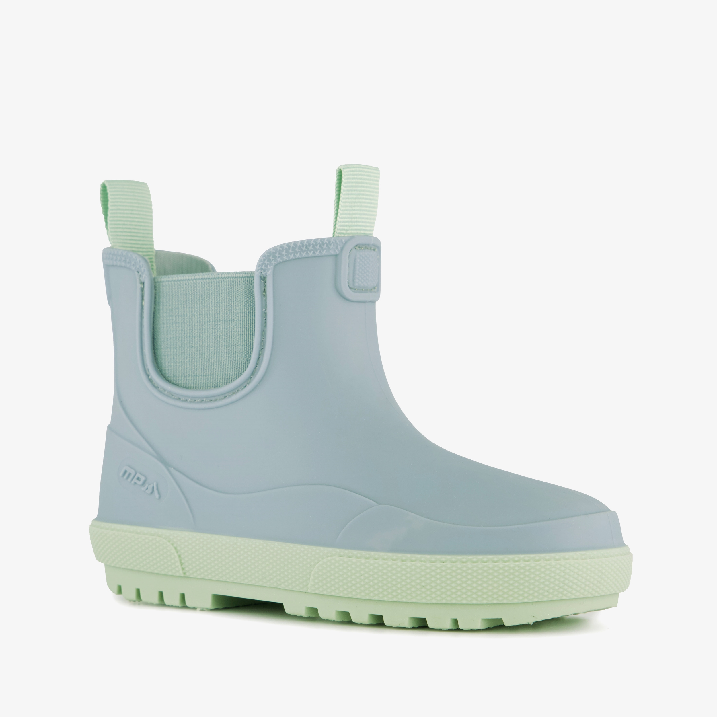 Mountain Peak korte kinder regenlaarzen lichtblauw