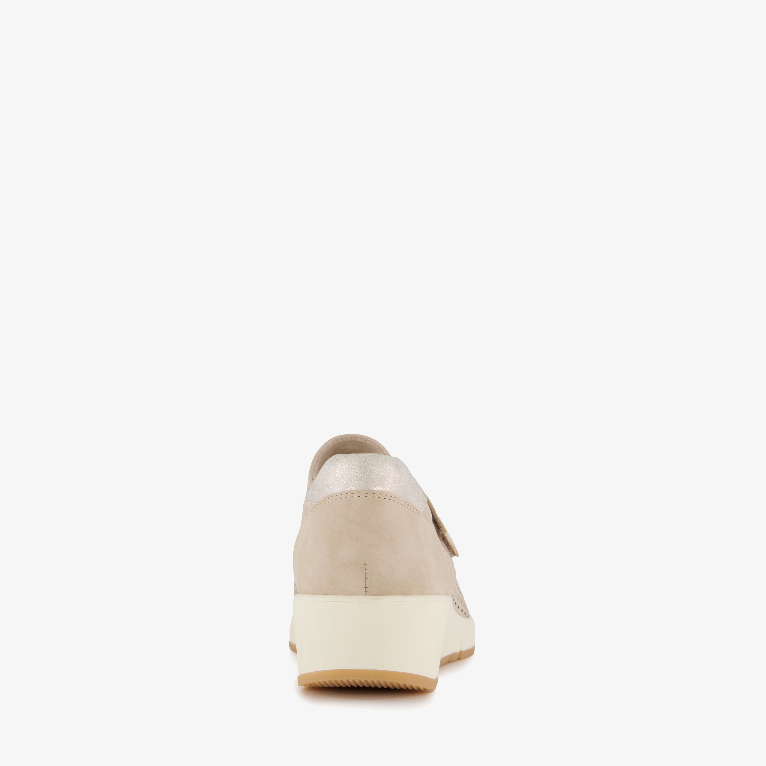 Softline dames instappers met H leest beige – foto 2