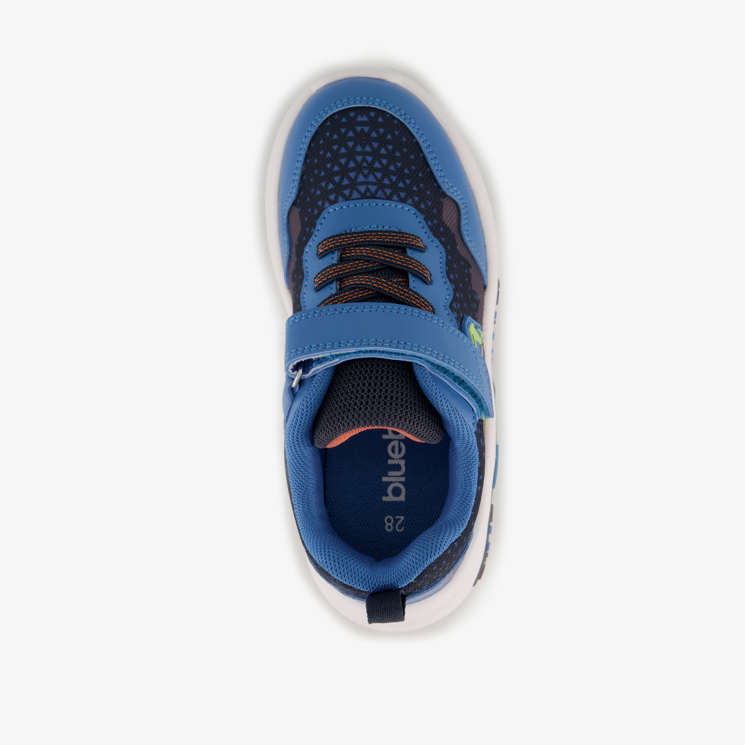 Blue Box jongens sneakers met lichtjes en graafmachines – foto 4