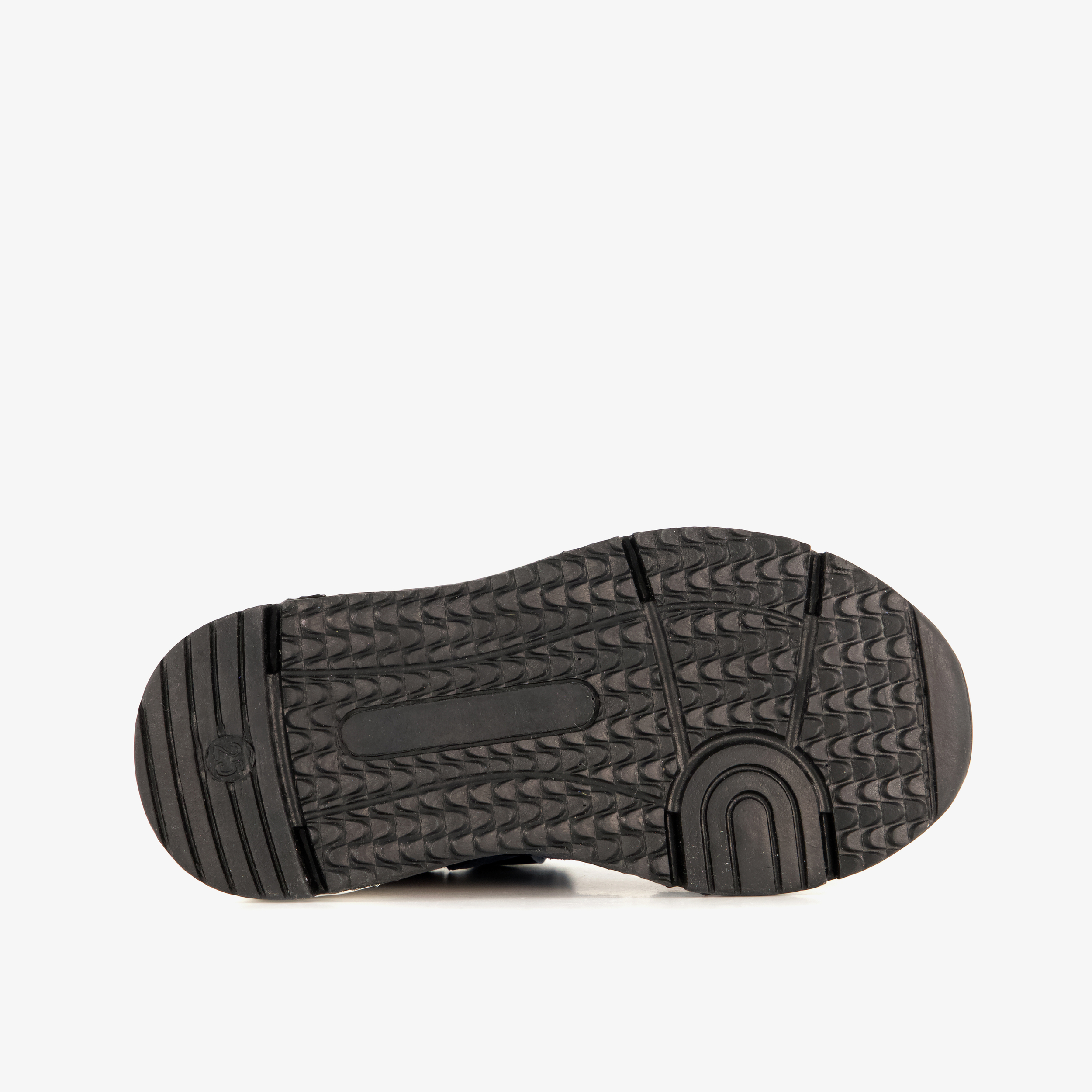 Stap suède jongens sneakers donkerblauw – foto 3