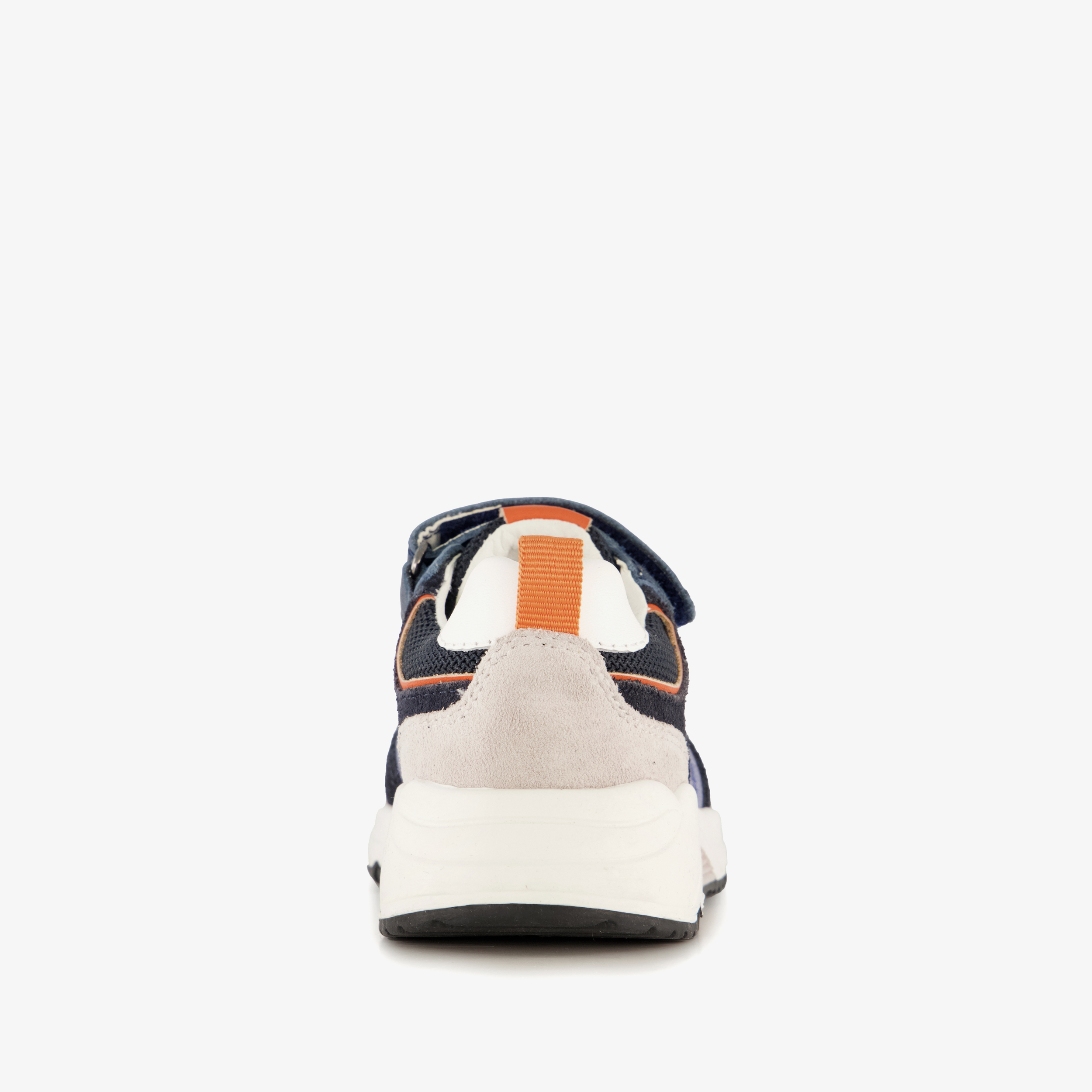 Stap suède jongens sneakers donkerblauw – foto 2