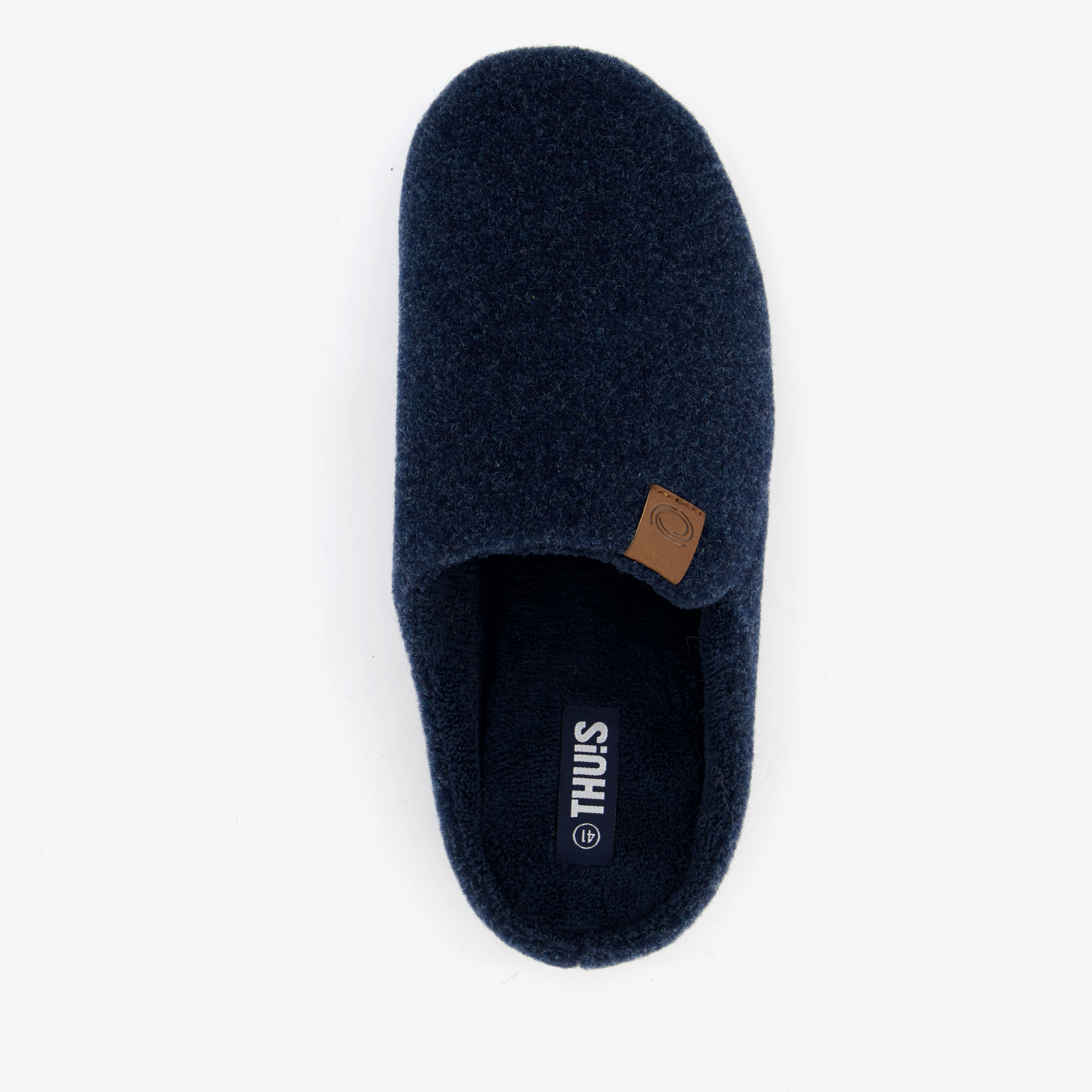 Thu!s heren instap pantoffels blauw – foto 4