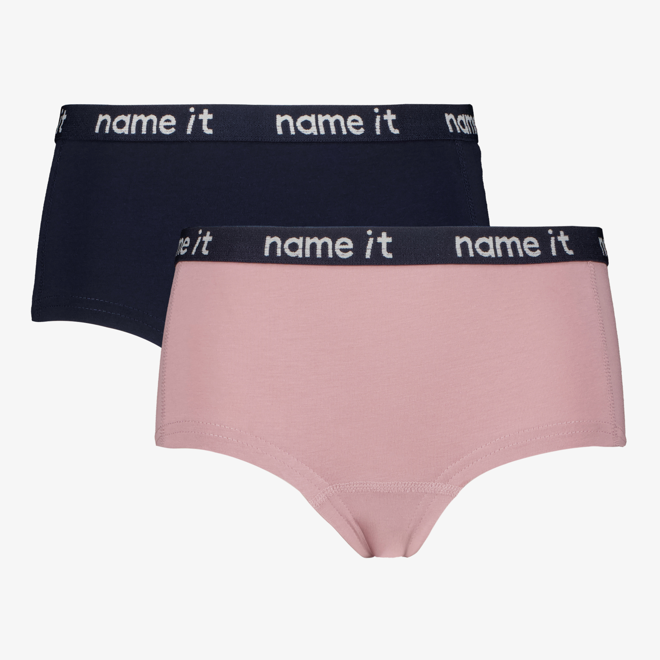 Name It 2-pack meisjes hipsters roze zwart kleding