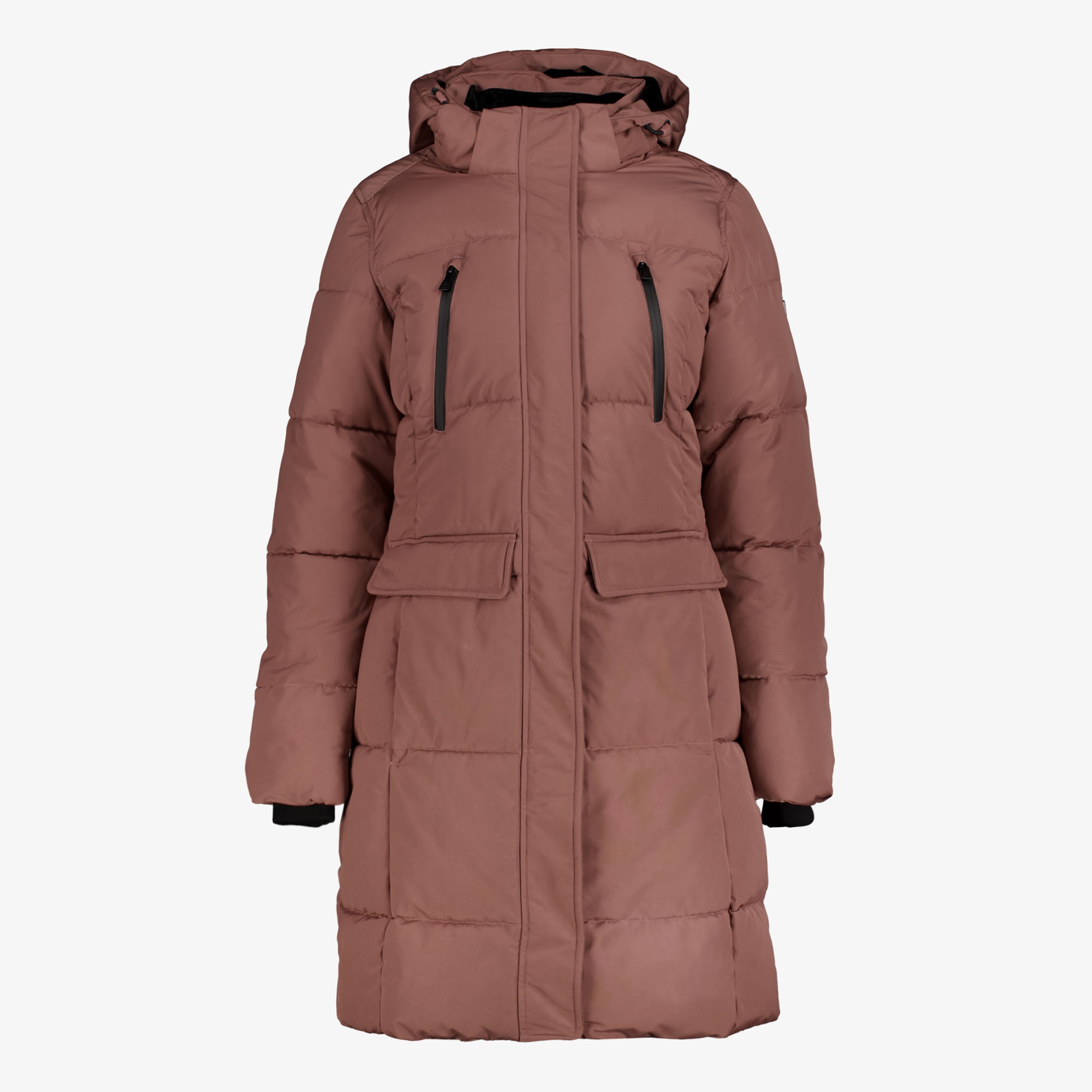 Kjelvik dames parka winterjas waterafstotend roze