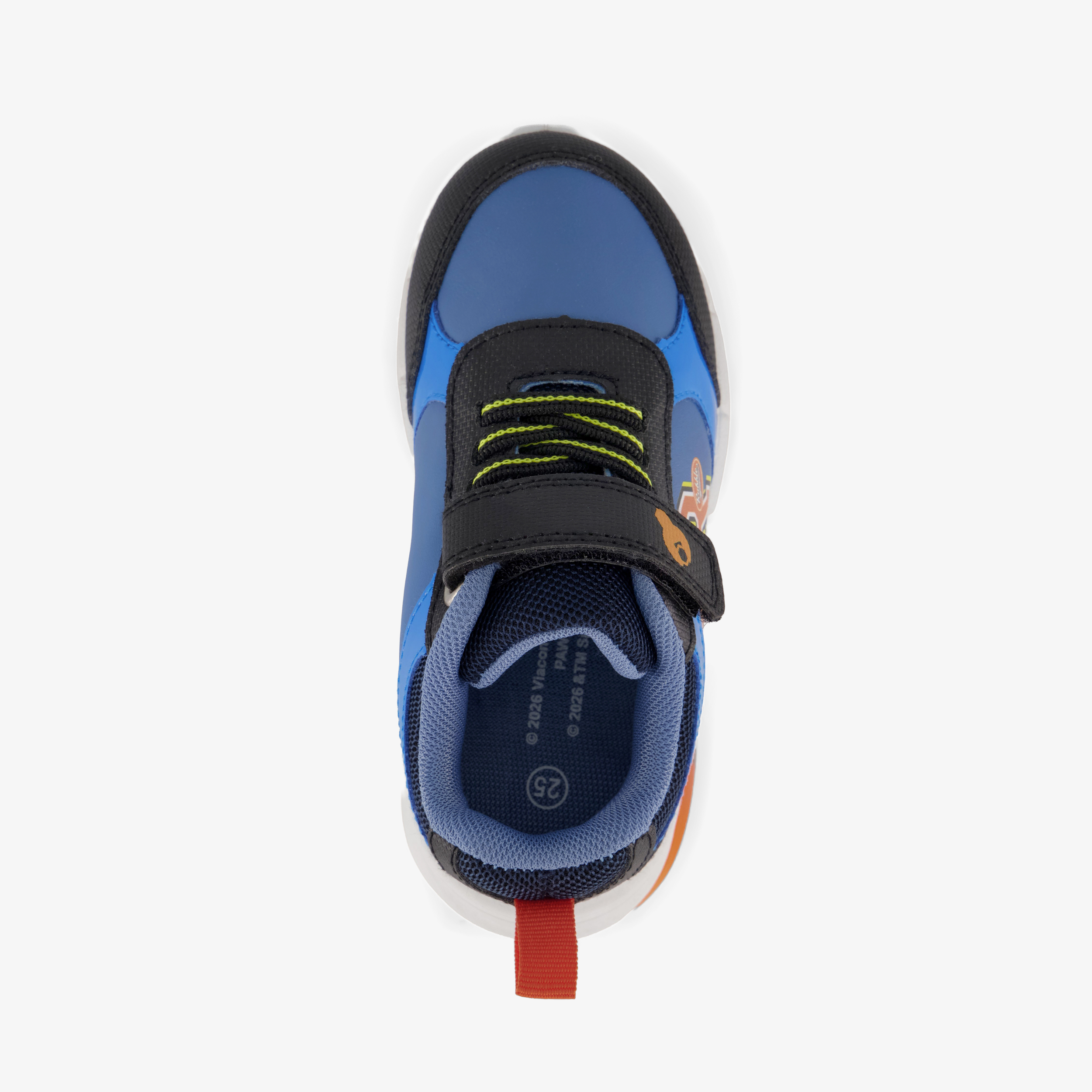 Paw Patrol jongens schoenen met lichtjes blauw oranje sneakers – foto 4