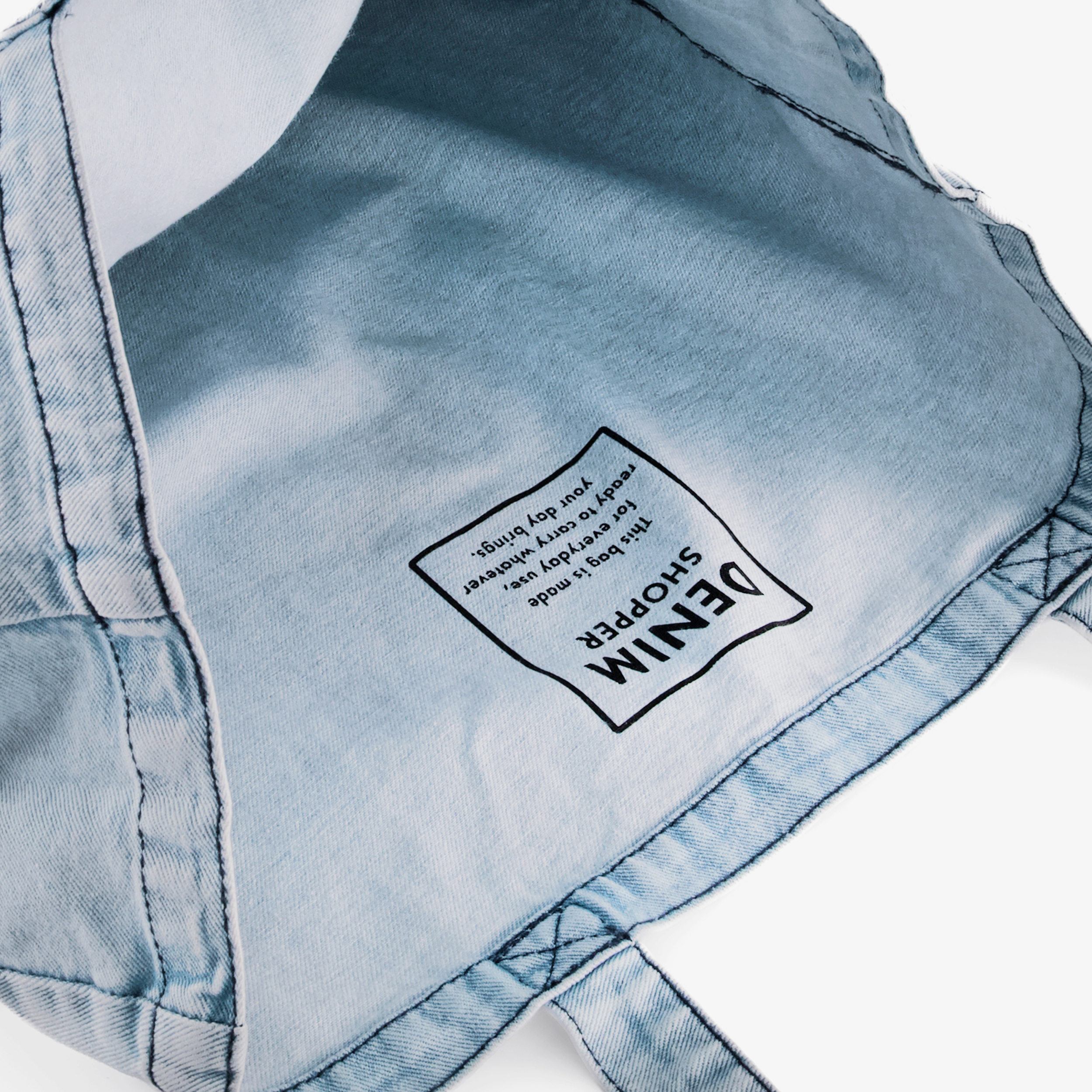 TwoDay denim dames shopper tassen – foto 3