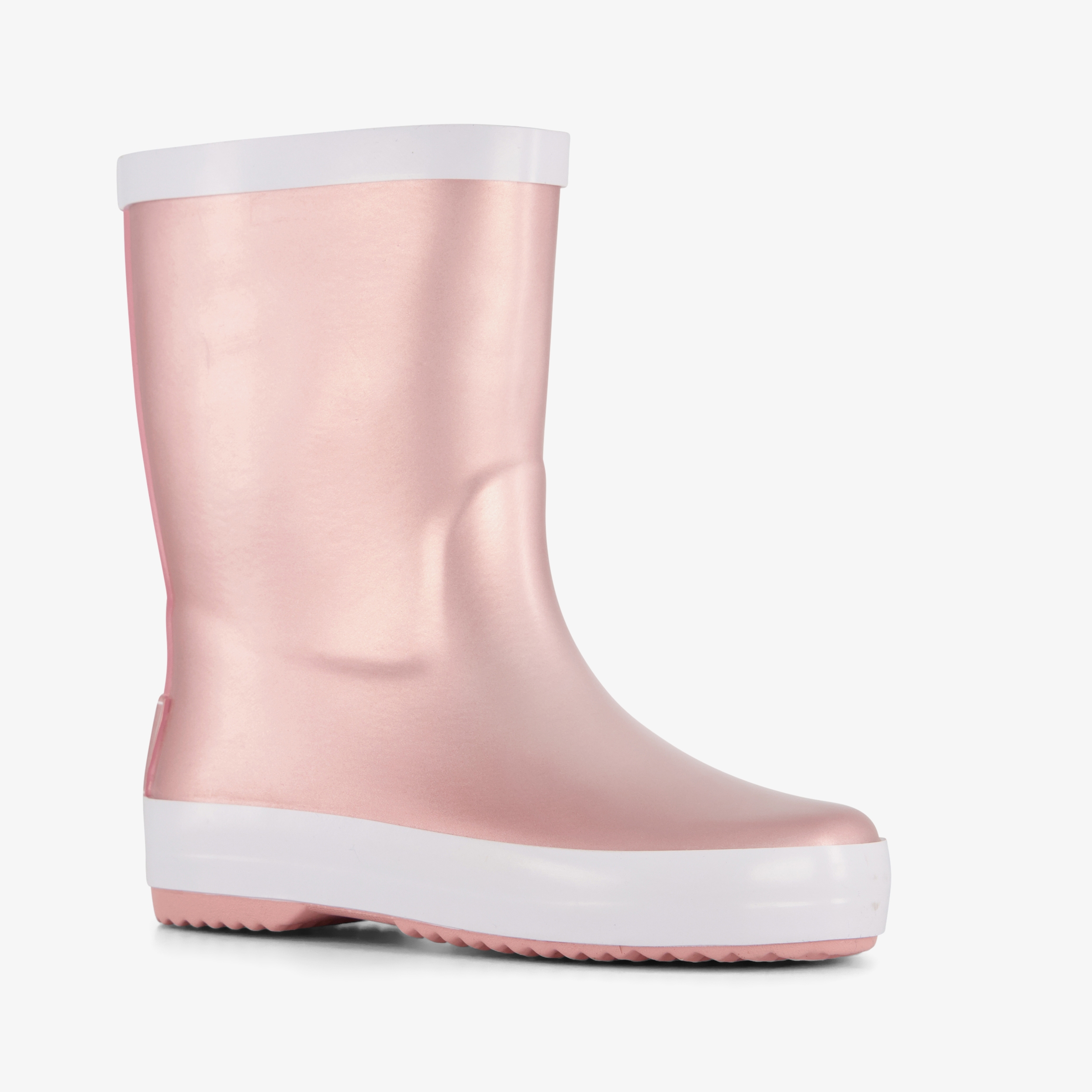 Mountain Peak kinder regenlaarzen metallic roze