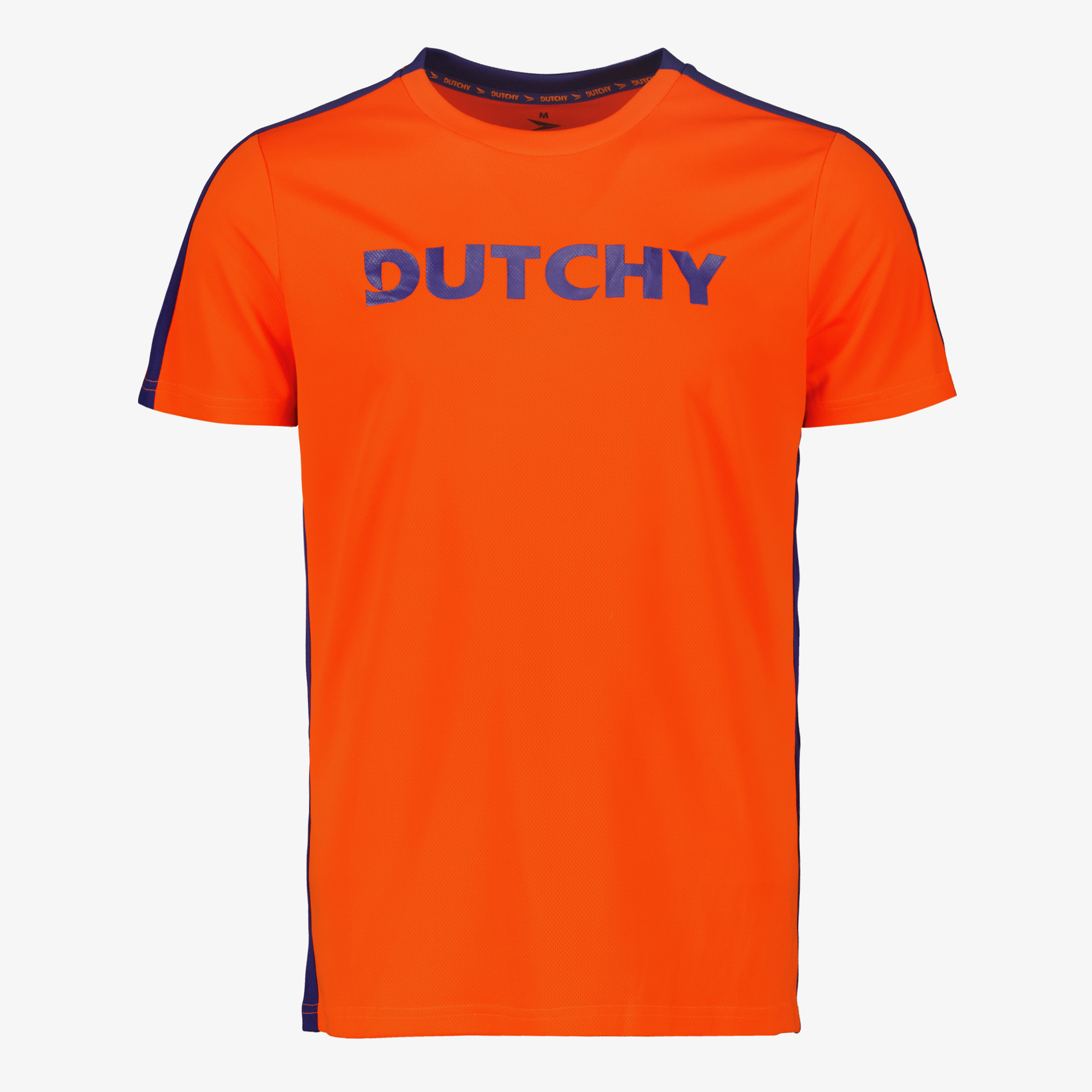 Dutchy heren voetbal T-shirt oranje blauw sport & spel