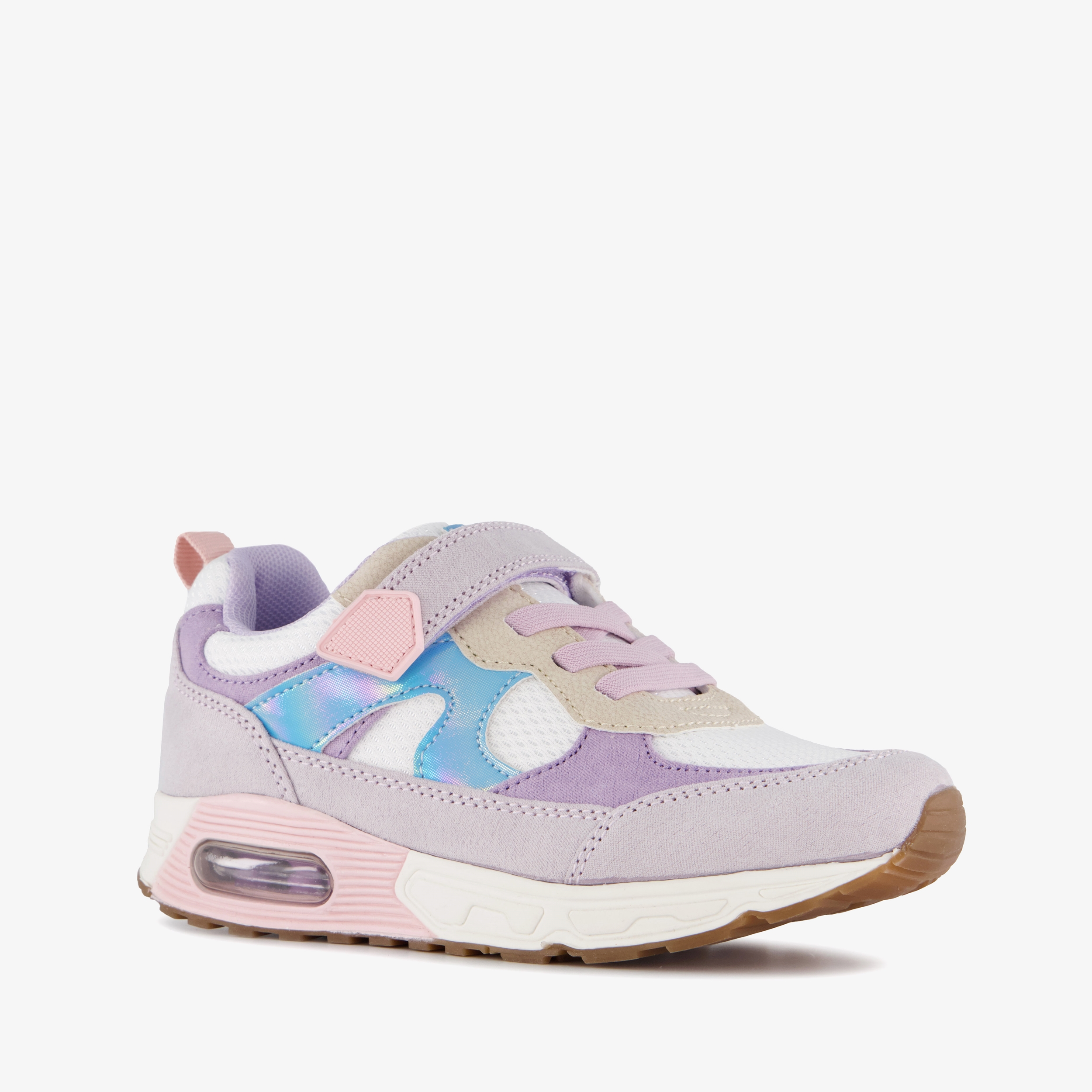 Blue Box meisjes sneakers met airzool pastel paars