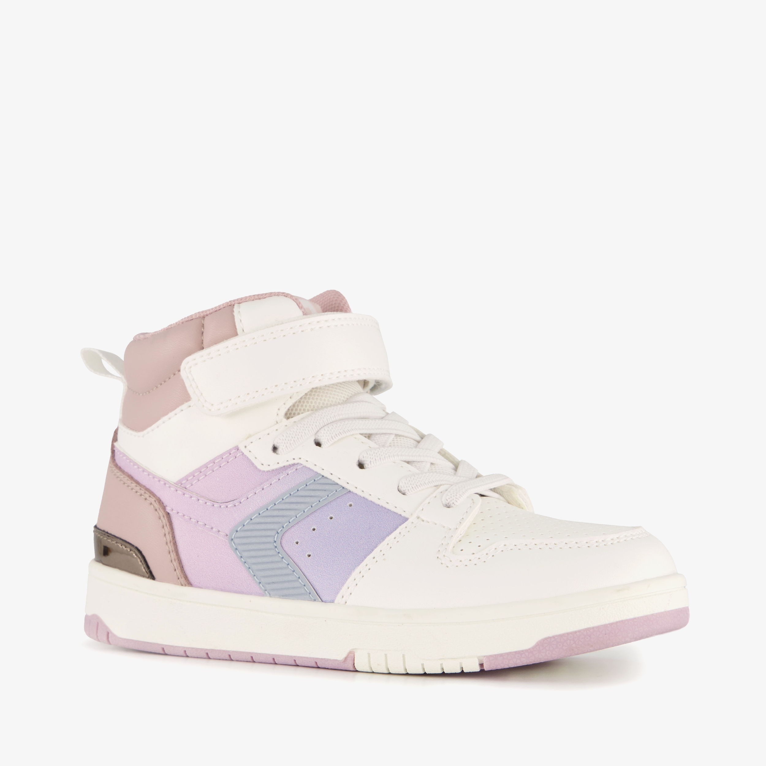 Blue Box hoge meisjes sneakers paste roze