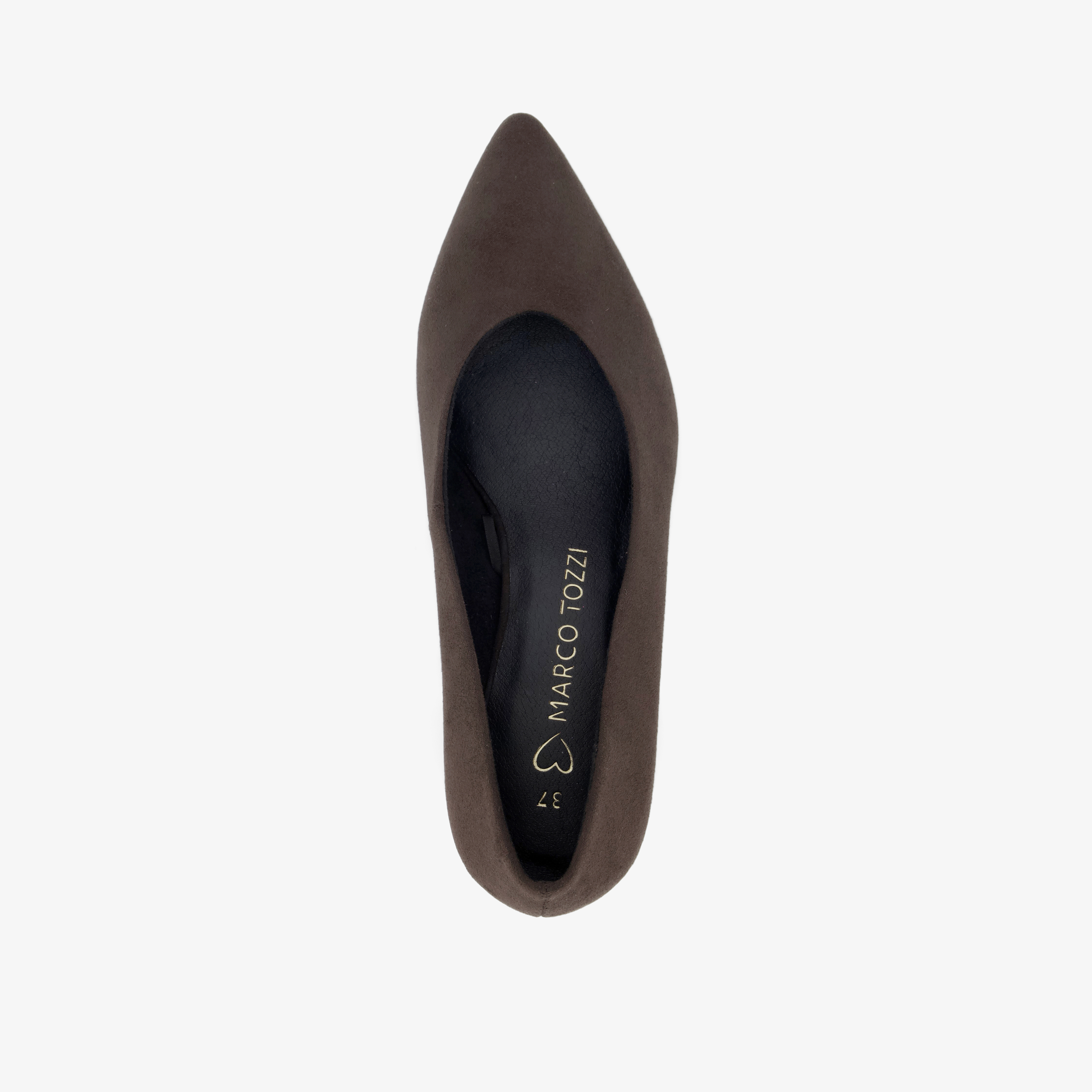 Marco Tozzi dames pumps donkerbruin – foto 4