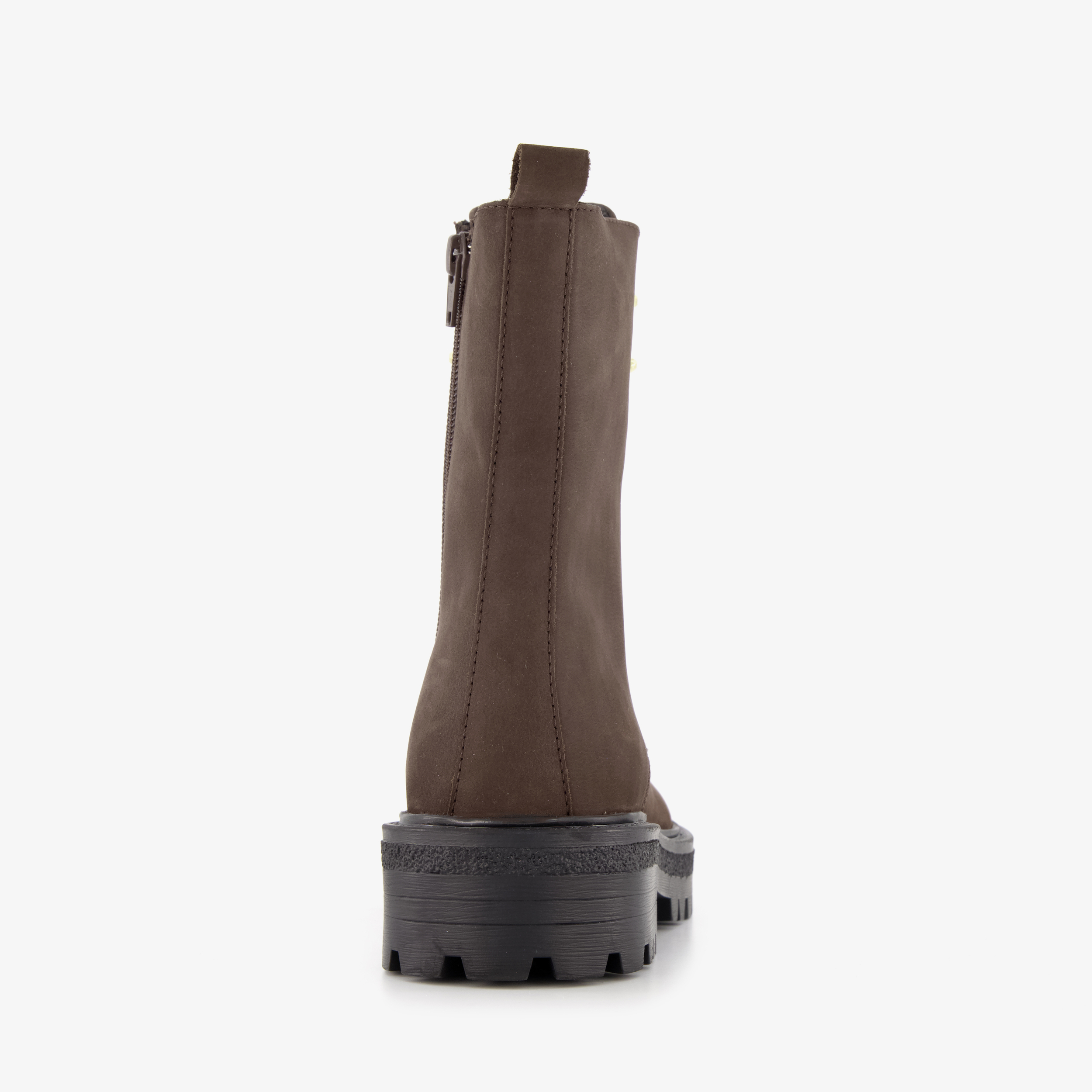 Harper leren dames veterboots bruin – foto 2