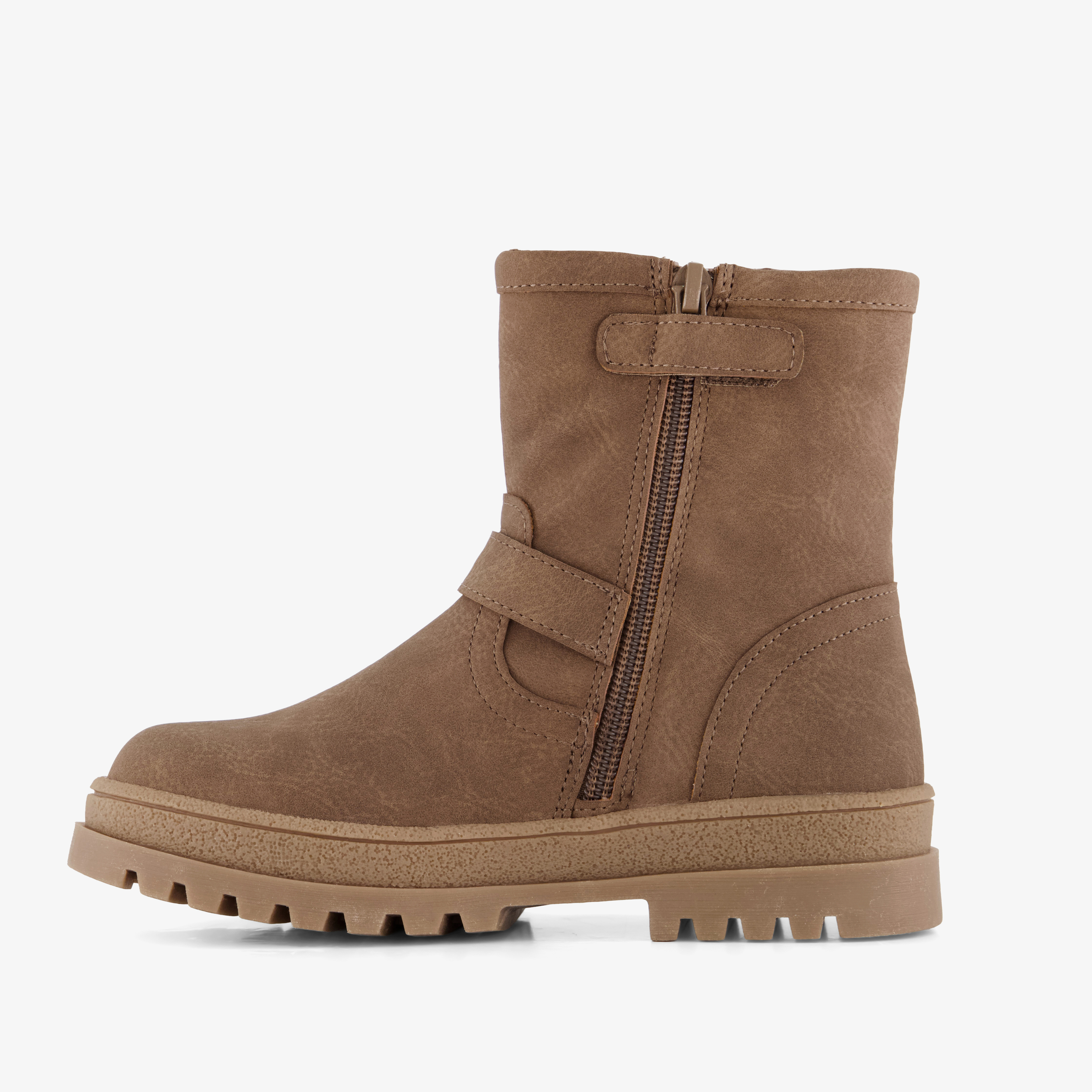 Blue Box jongens biker boots bruin