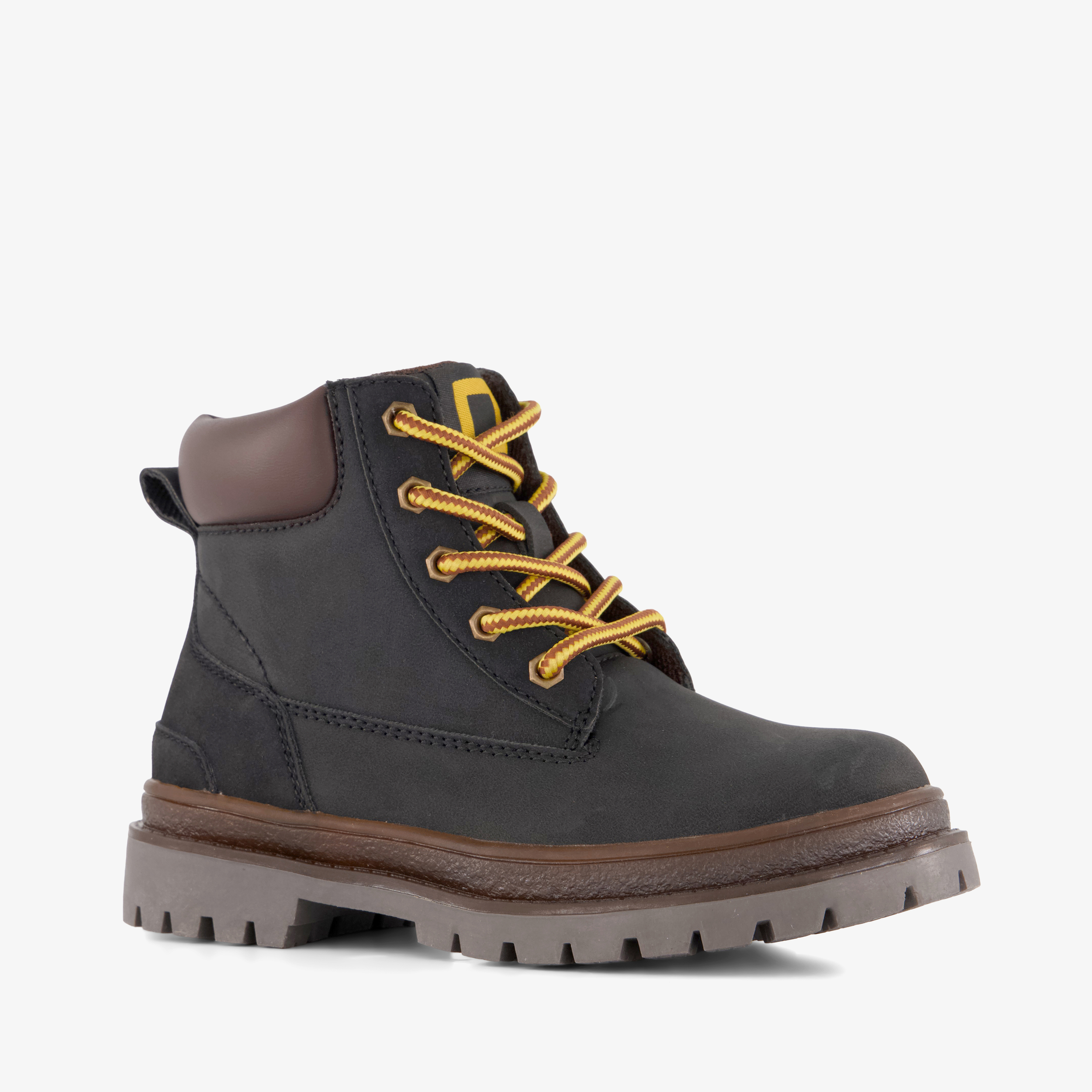 Blue Box jongens veterboots zwart