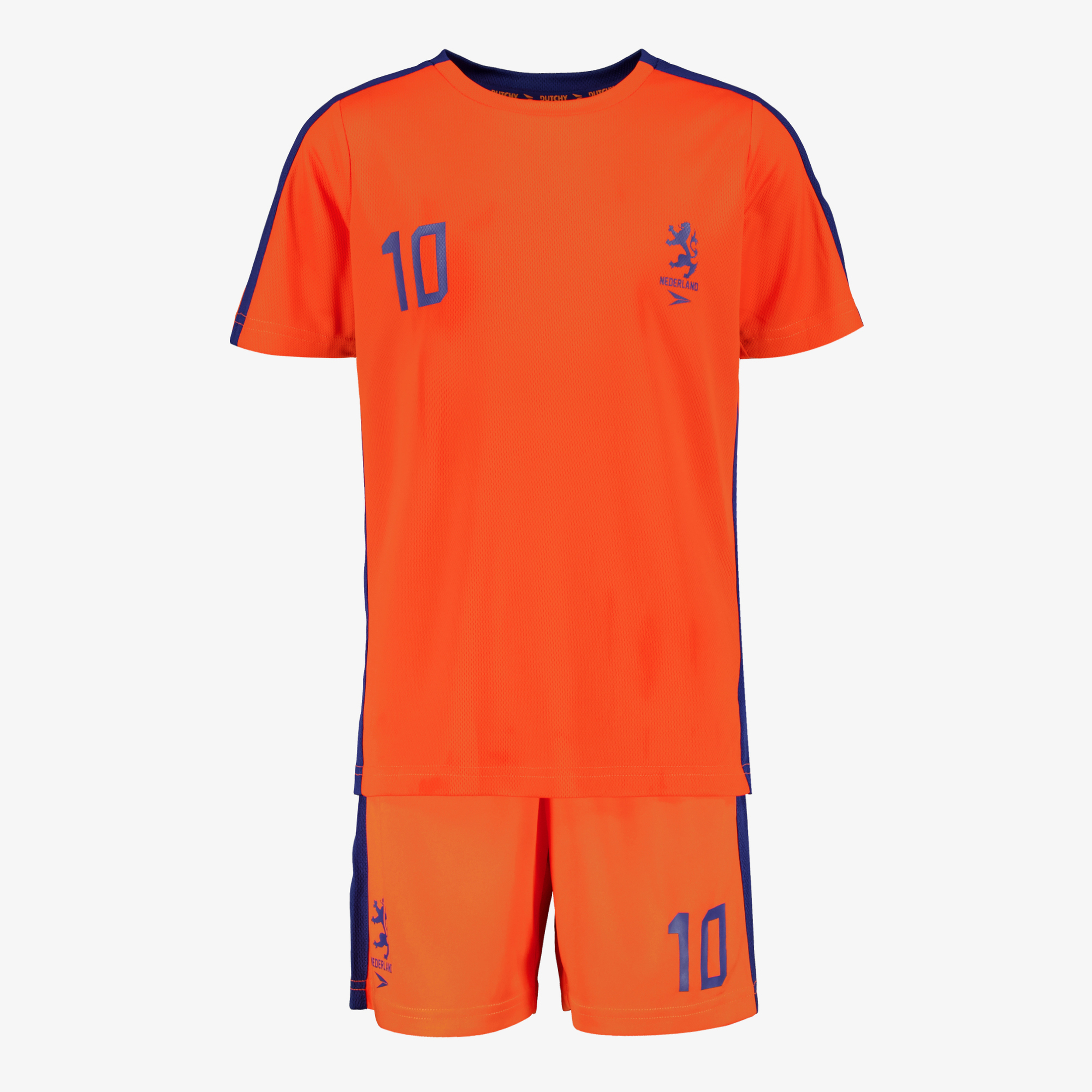 Dutchy tweedelig kinder  sport set oranje