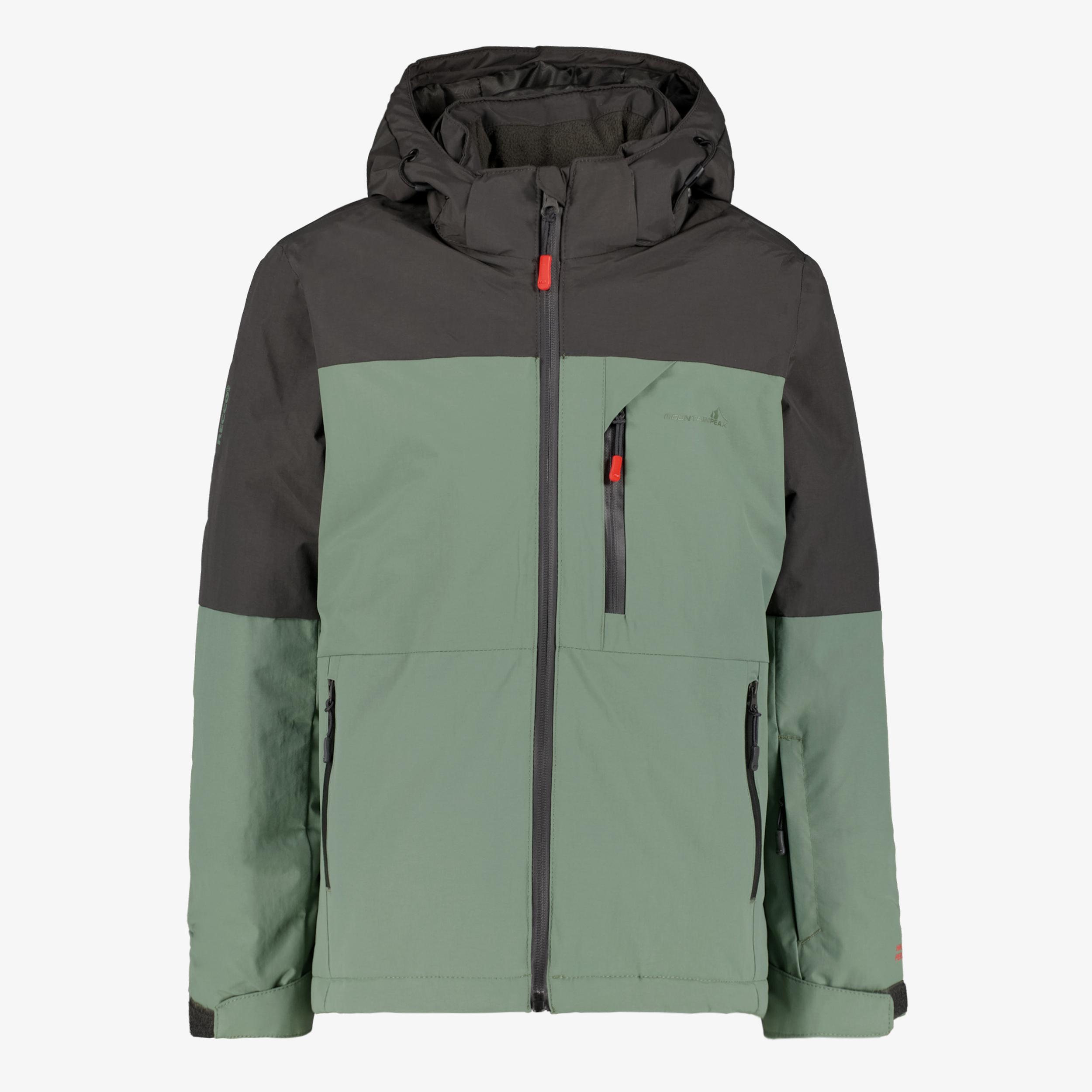Mountain Peak kinder ski-jas groen 10000 mm waterkolom