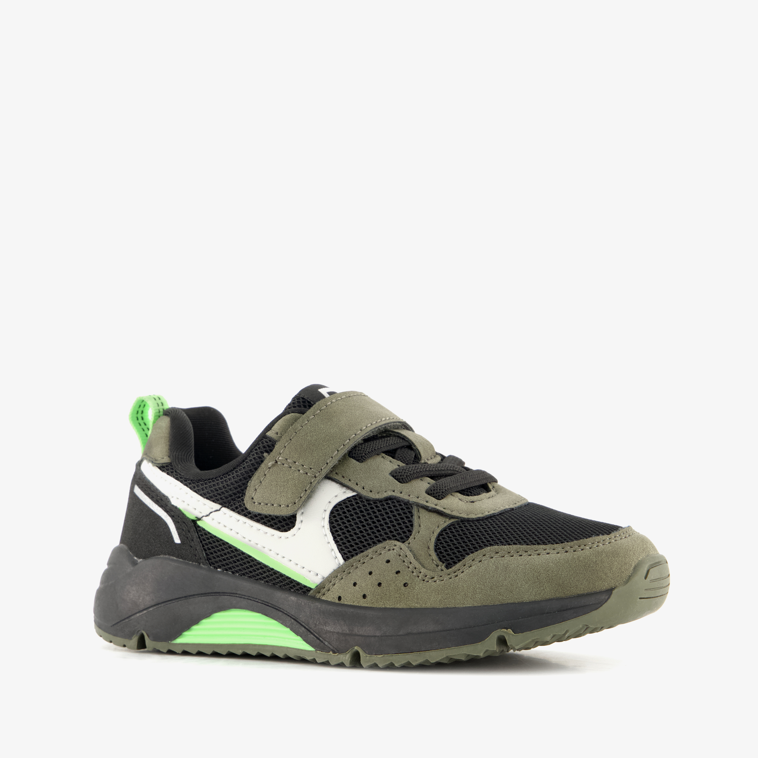 Blue Box jongens sneakers groen zwart