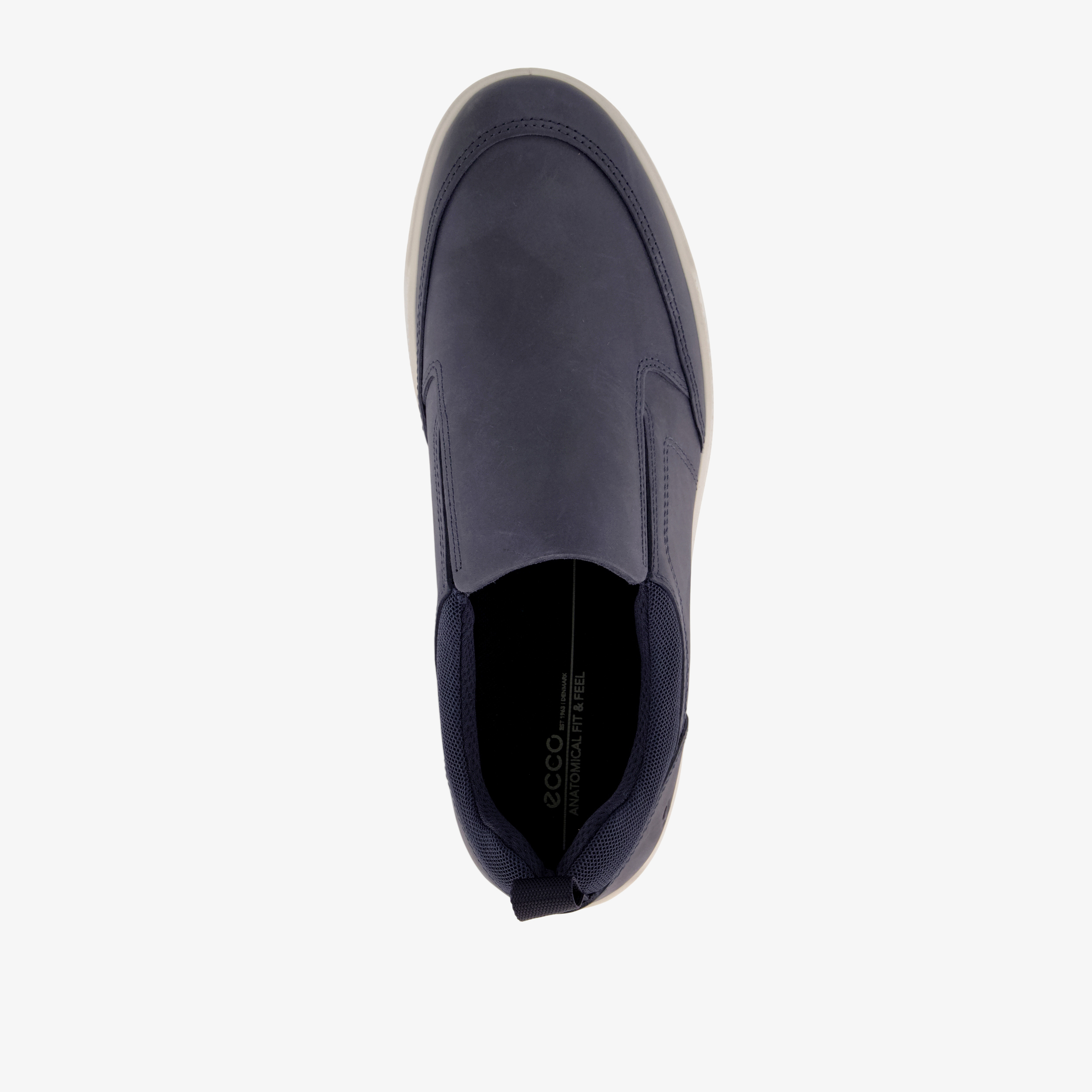 ECCO suède heren instappers blauw – foto 4