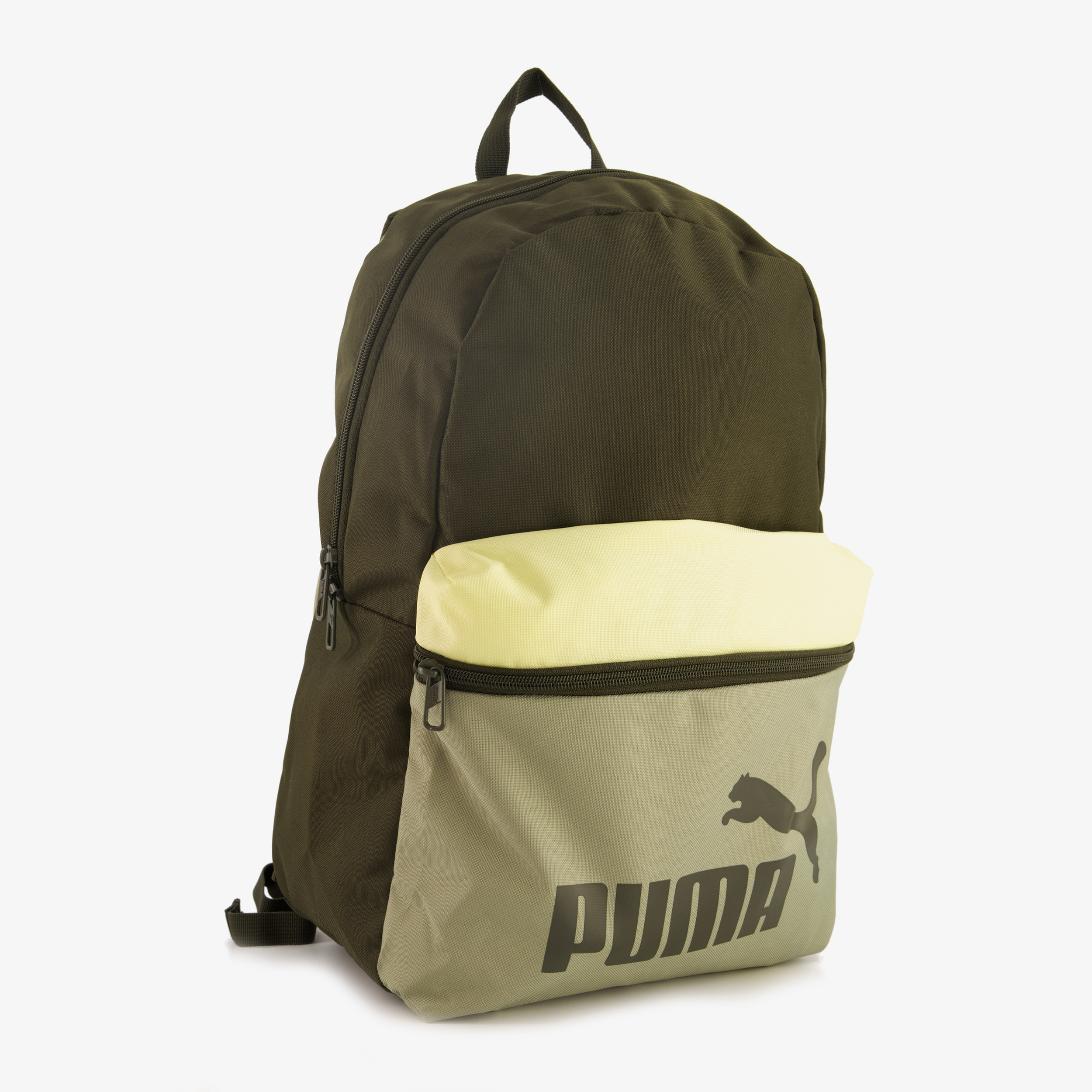 Puma Phase Color Block rugzak groen 22 liter Puma Phase Color Block rugzak groen 22 liter