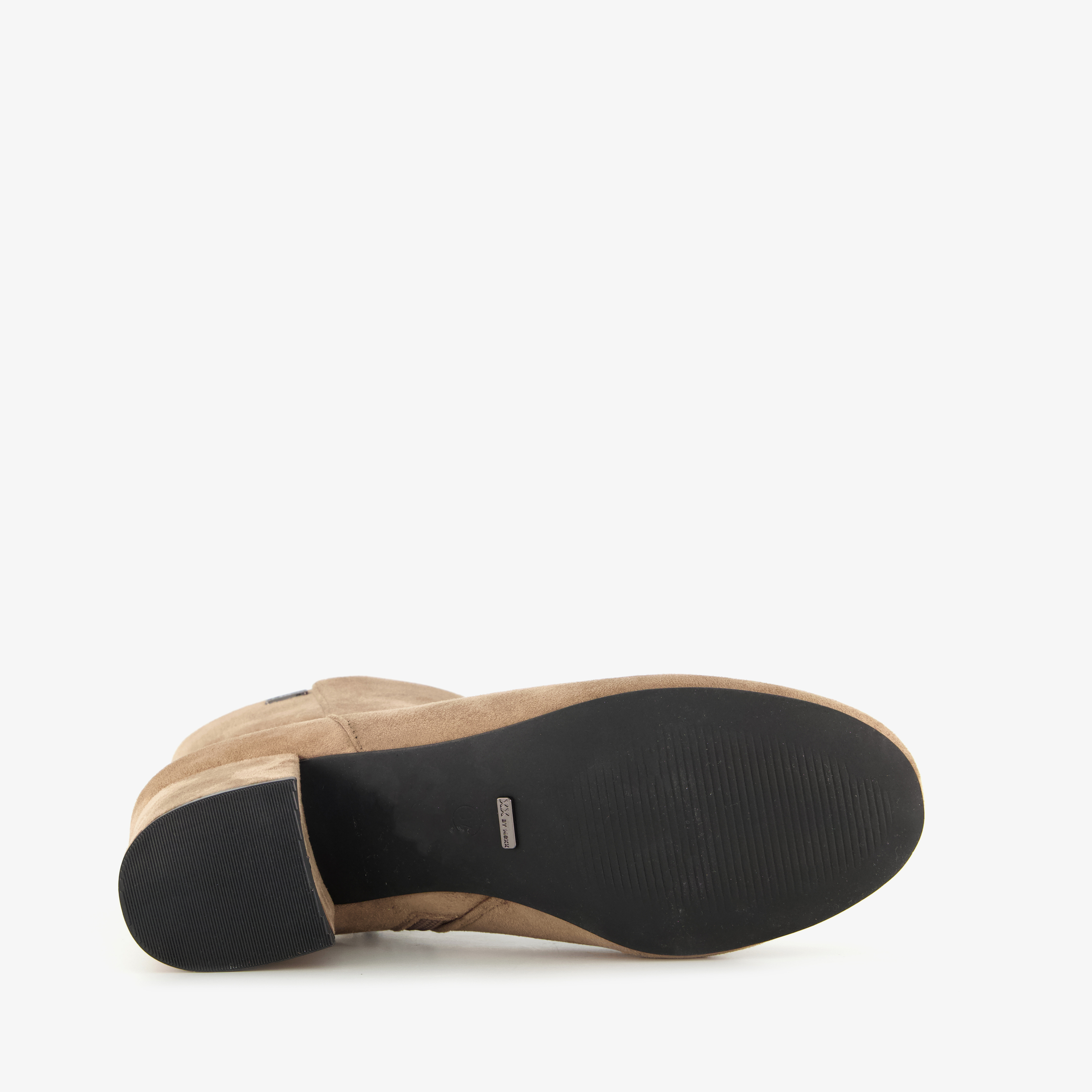 XX By Mexx dames enkellaarsjes met hak beige – foto 3