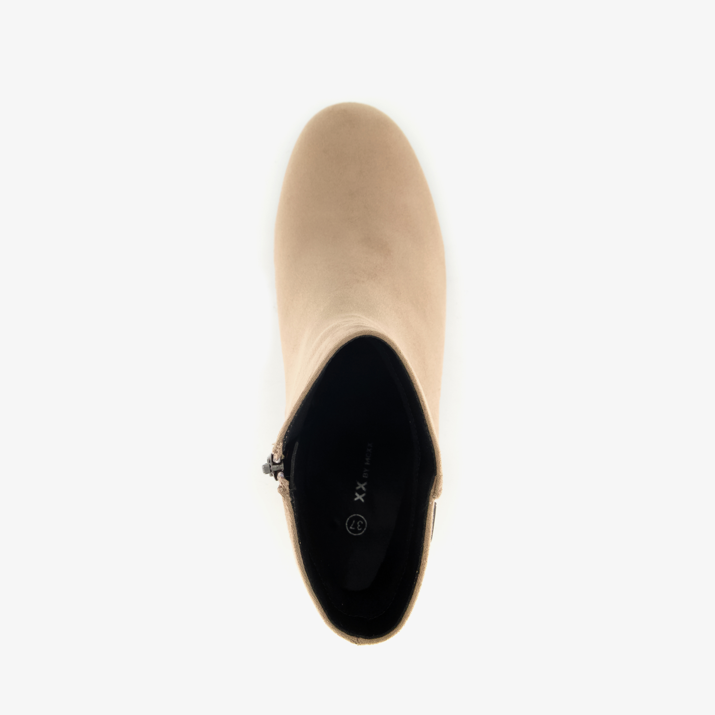 XX By Mexx dames enkellaarsjes met hak beige – foto 4