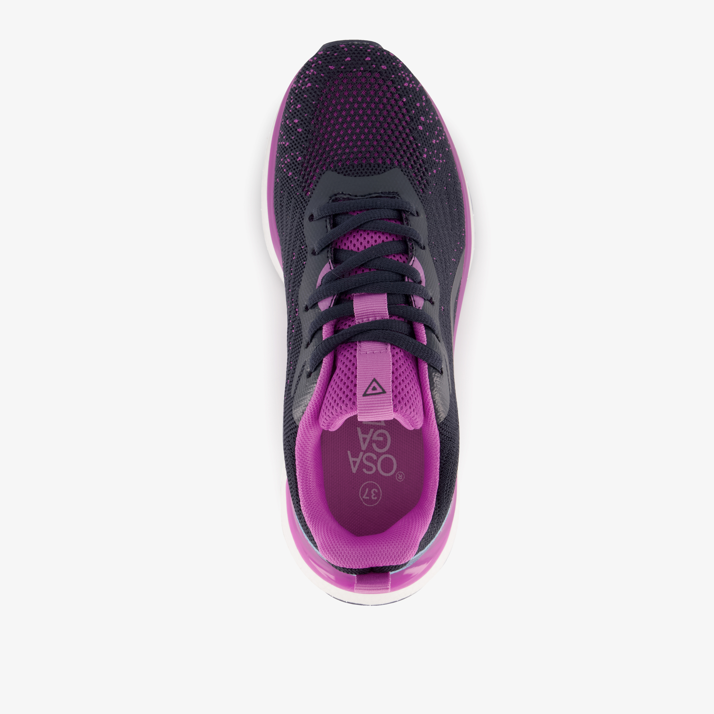 Osaga dames hardloopschoenen zwart roze – foto 4