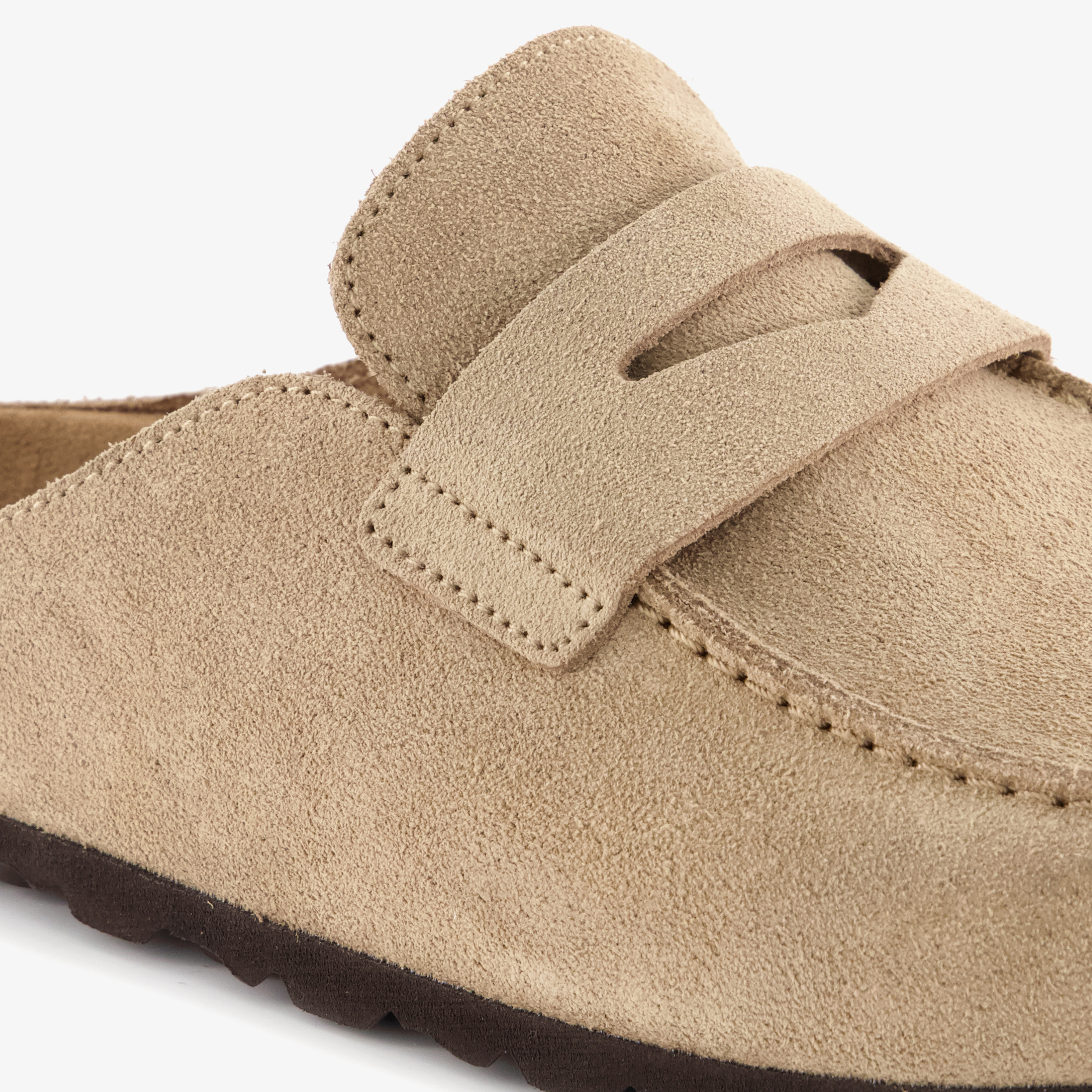 Harper suède dames instappers beige – foto 5