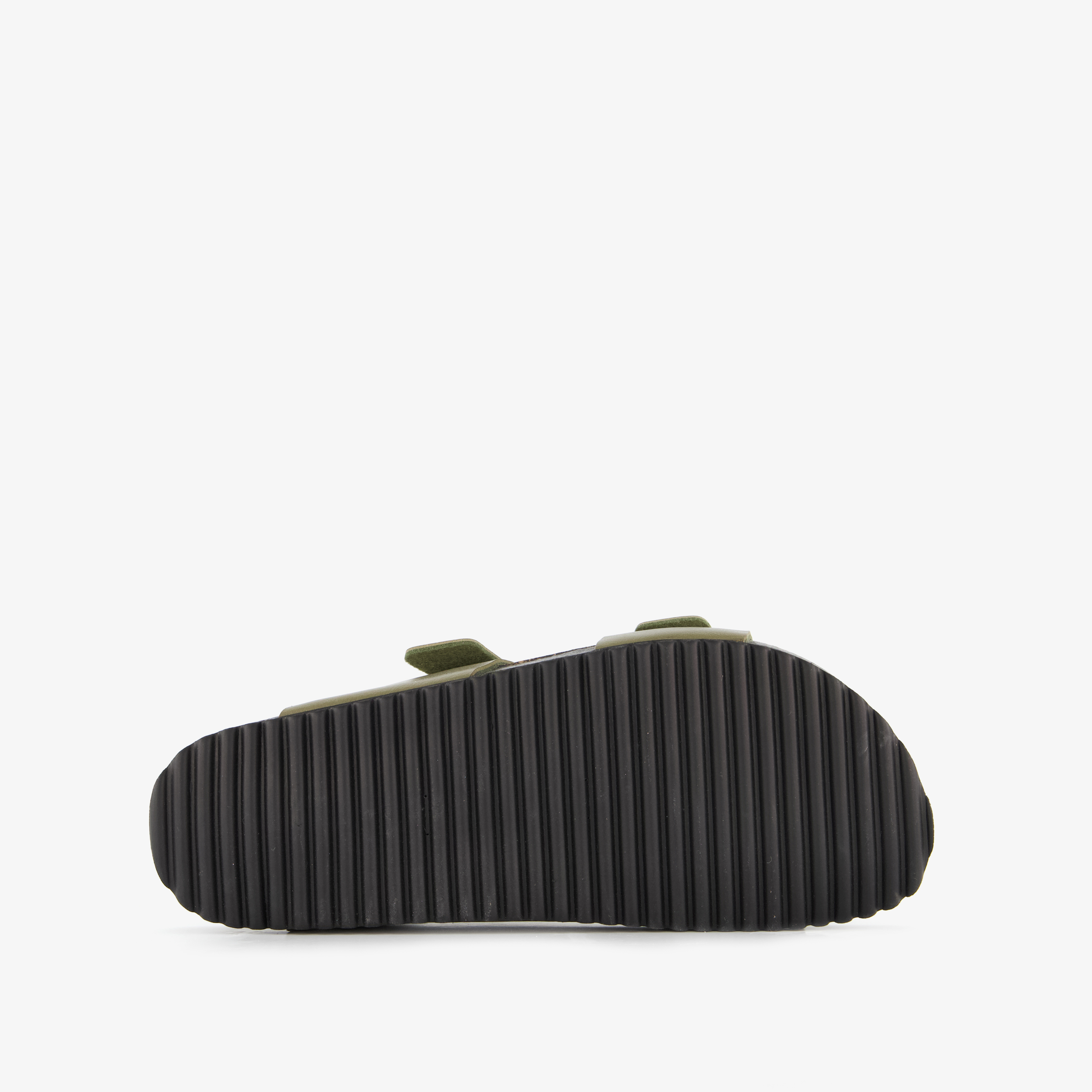 Hush Puppies leren dames bio slippers groen – foto 3