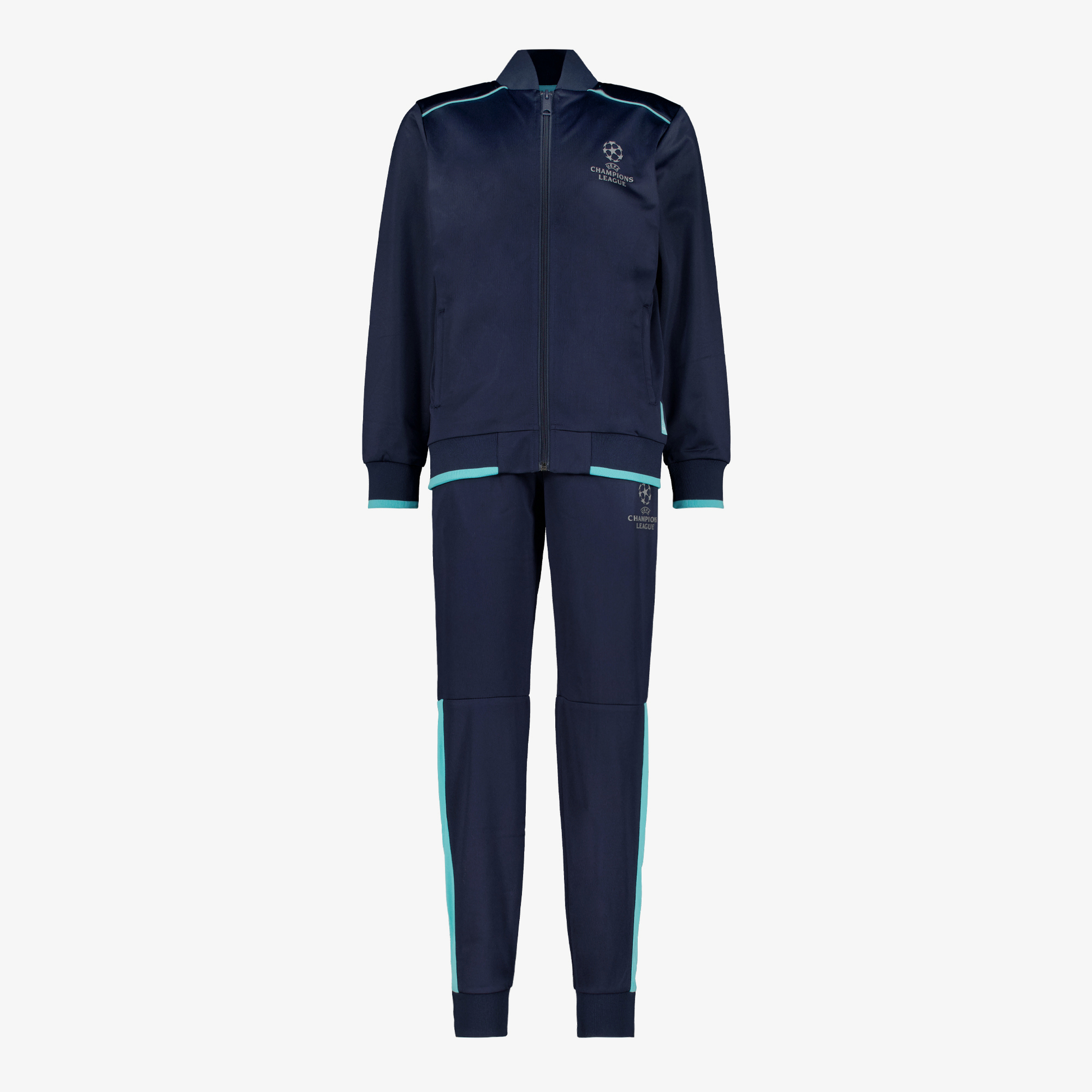 Champions League kinder trainingspak blauw