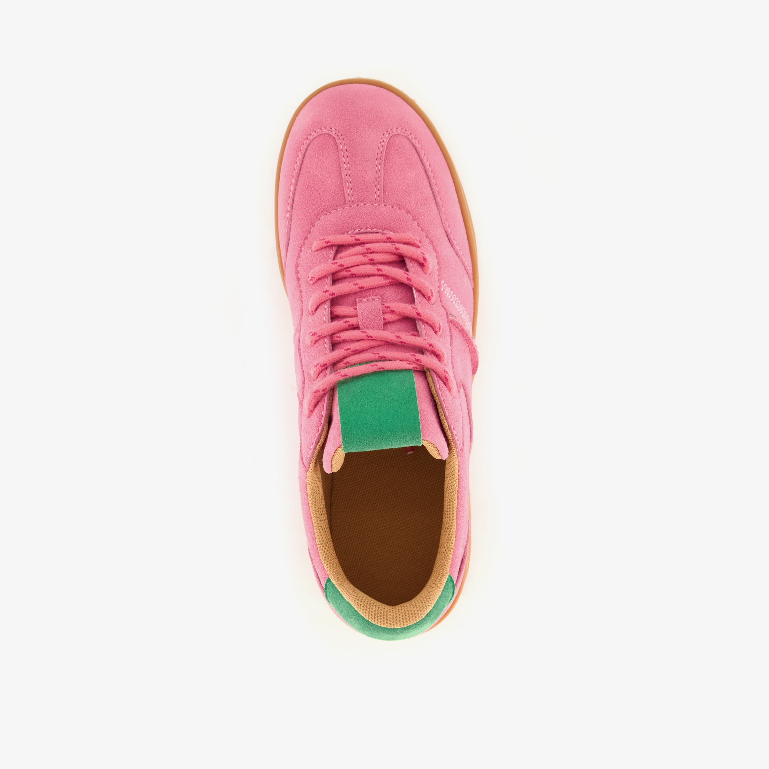 Blue Box dames sneakers roze groen – foto 4