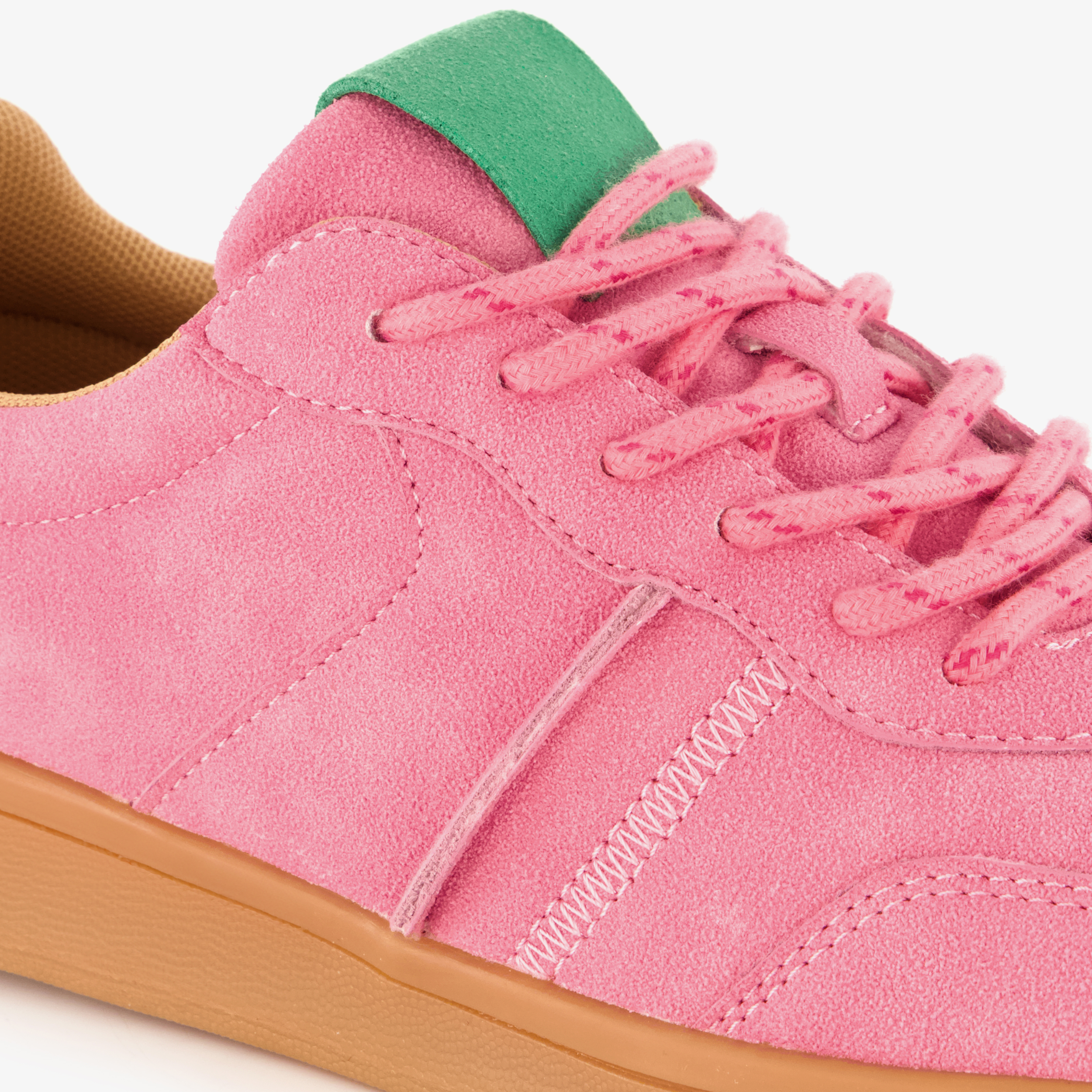Blue Box dames sneakers roze groen – foto 5