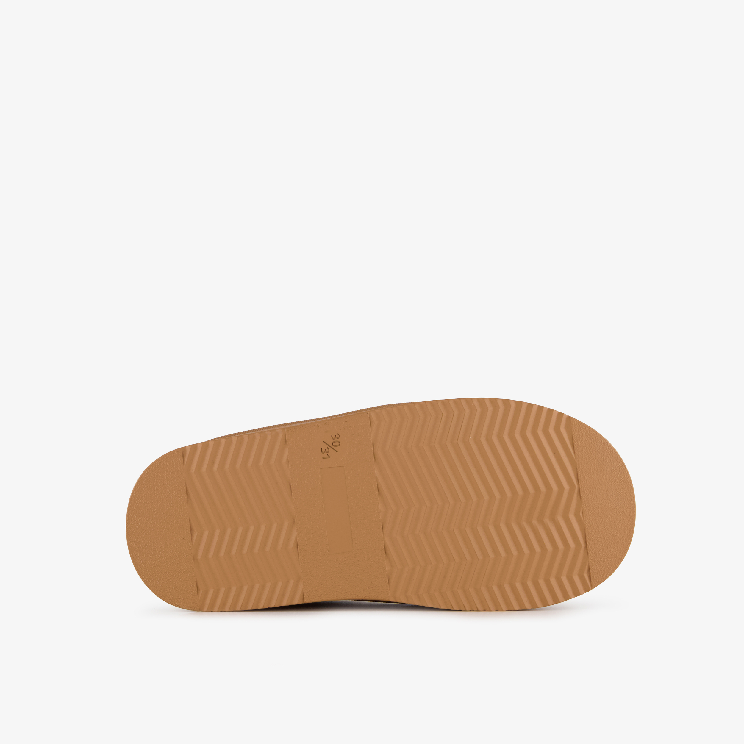 Thu!s gevoerde meisjes pantoffels camel bruin – foto 3