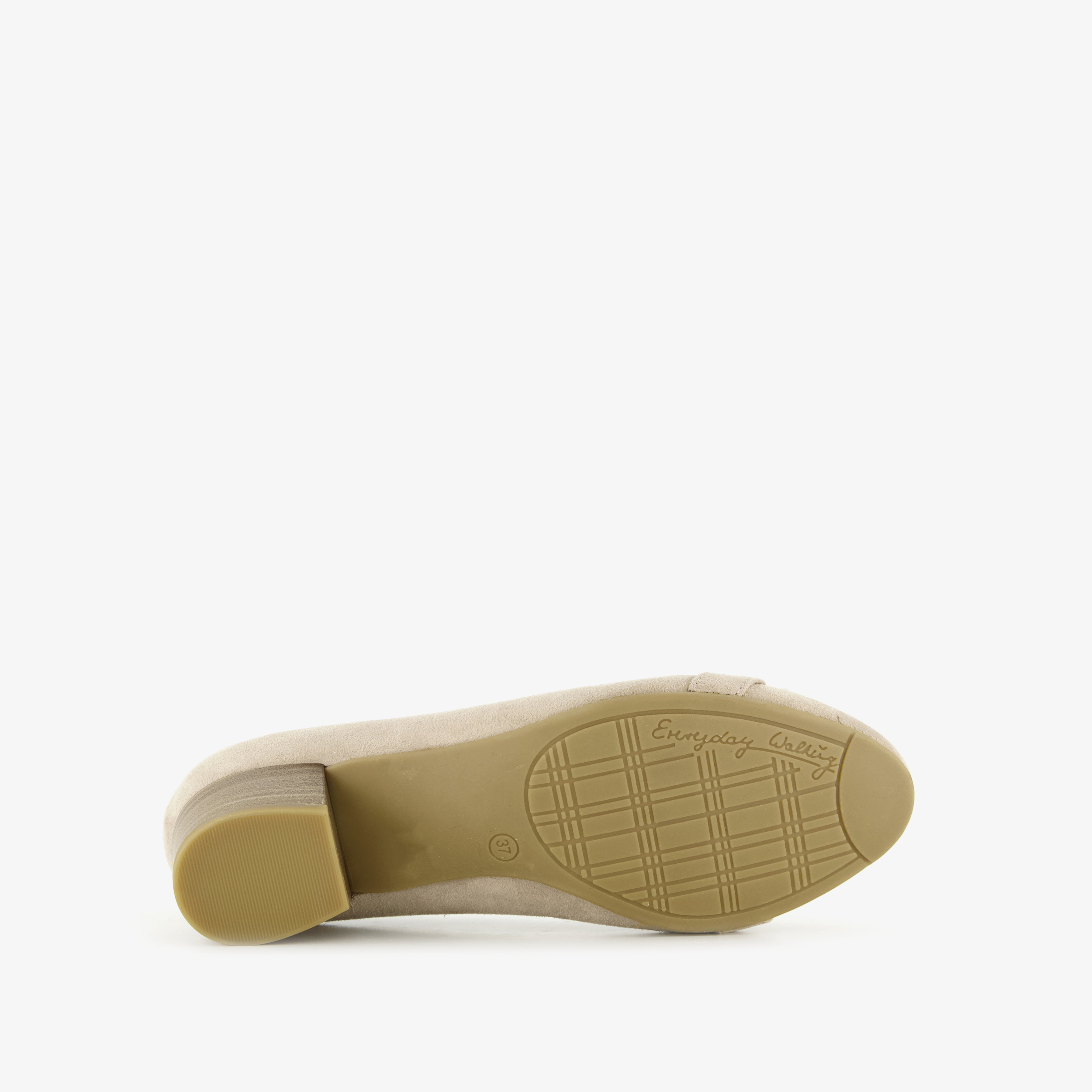 Softline dames pumps met H leest beige – foto 3