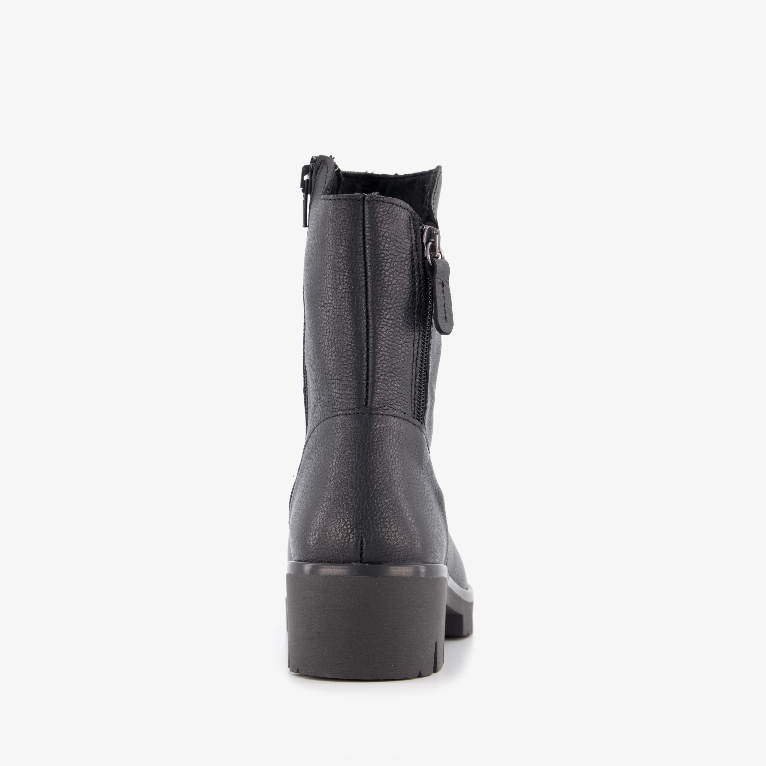 Hush Puppies leren dames boots zwart – foto 2