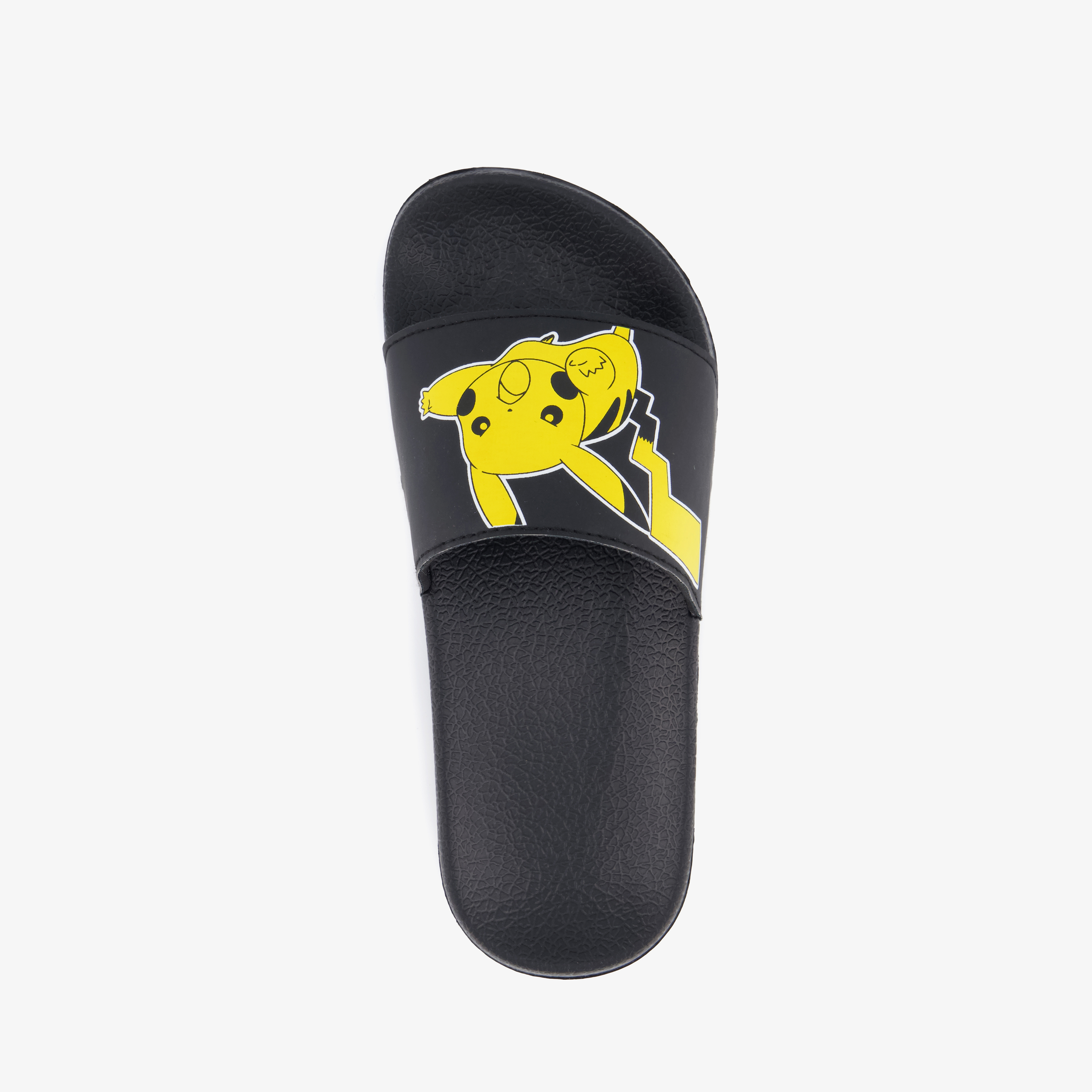 Pokémon kinder badslippers zwart geel meisjes – foto 4