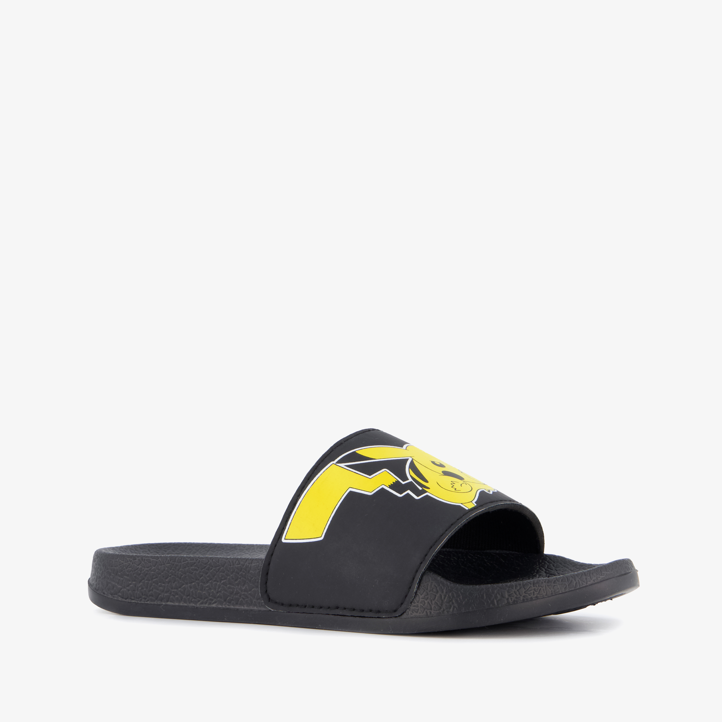Pokémon kinder badslippers zwart geel