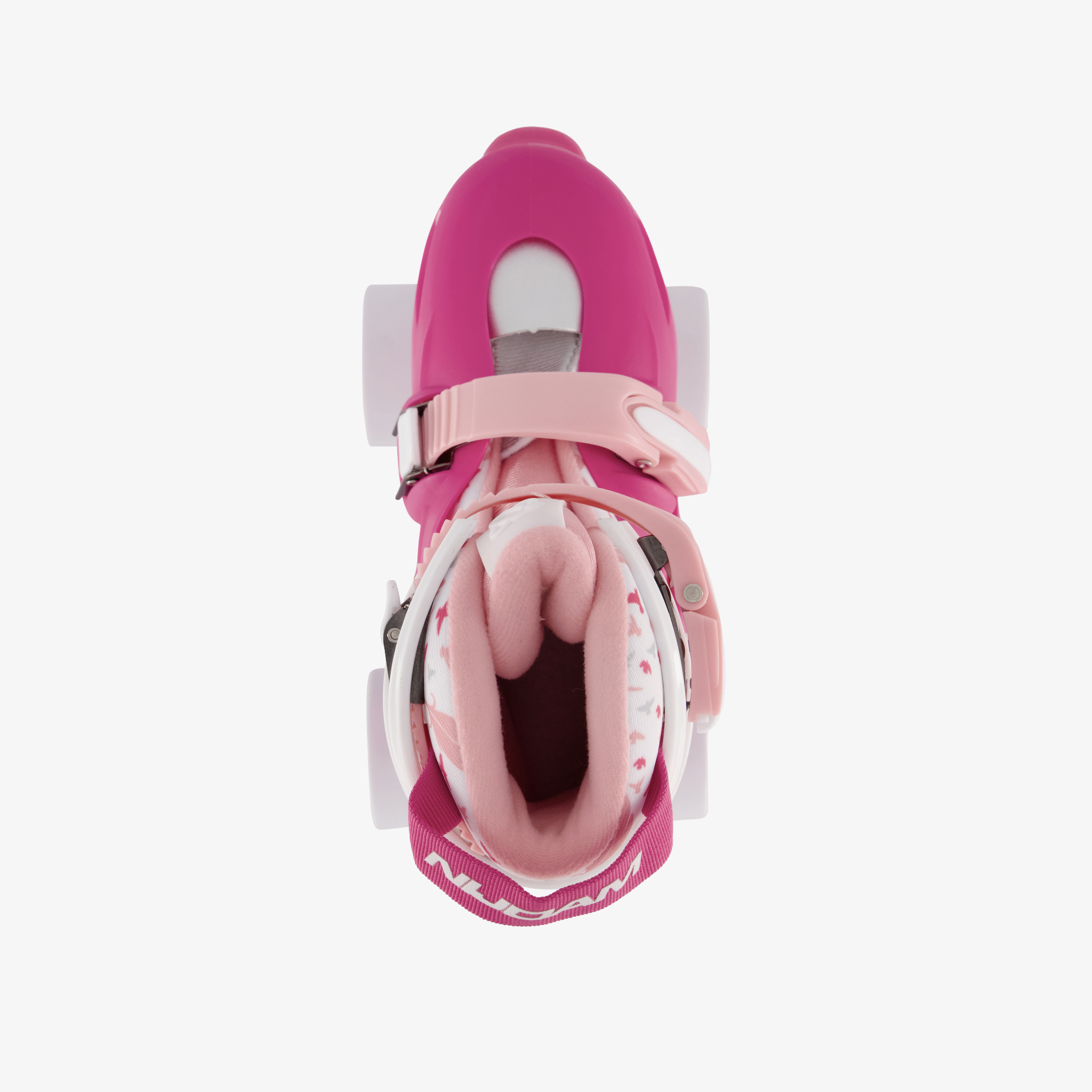 Nijdam Feather Drops verstelbare rolschaatsen roze meisjes overige accessoires – foto 4