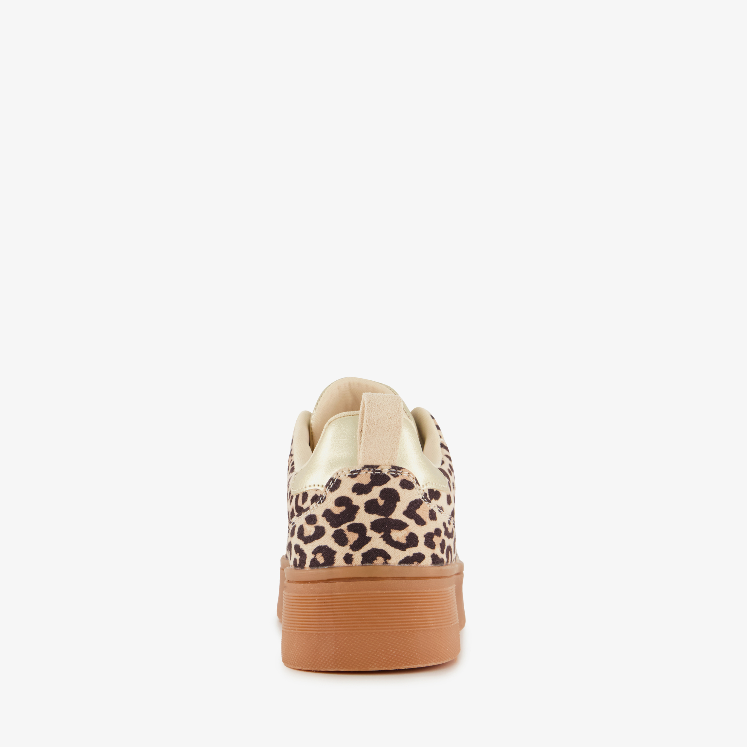 Blue Box dames sneakers met panterprint – foto 2