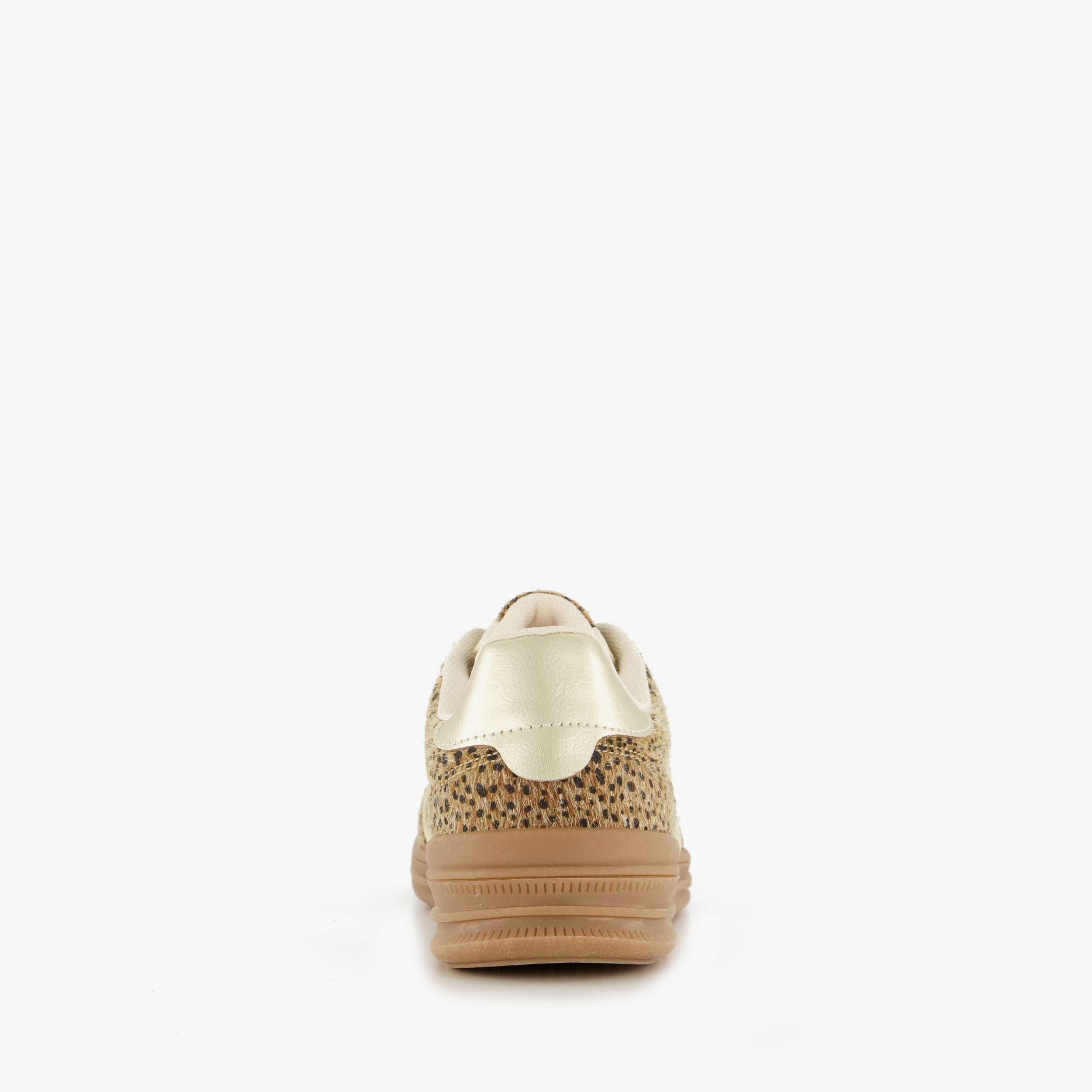 Blue Box dames sneakers bruin met print – foto 2