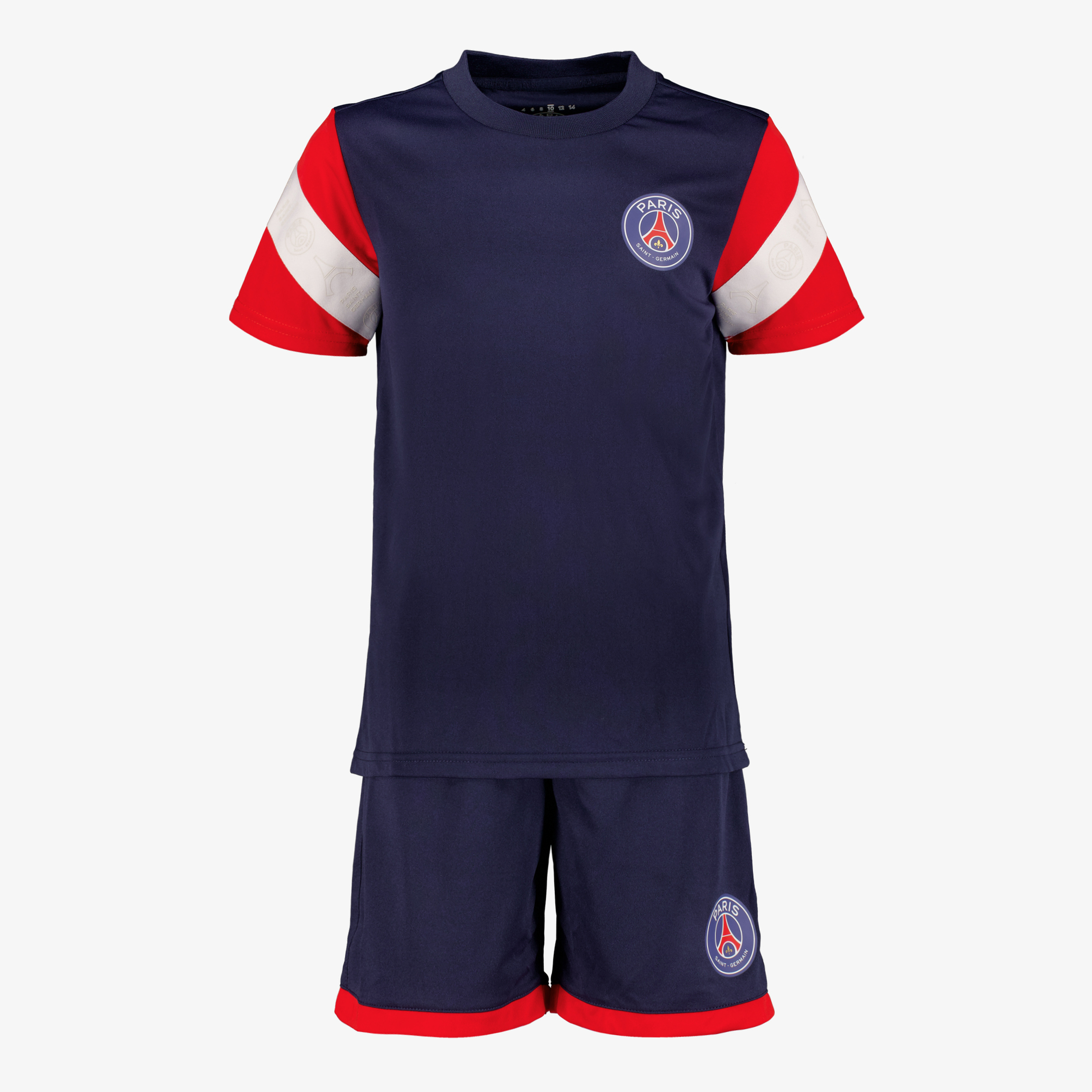 PSG tweedelige kinder sport set blauw PSG tweedelige kinder sport set blauw
