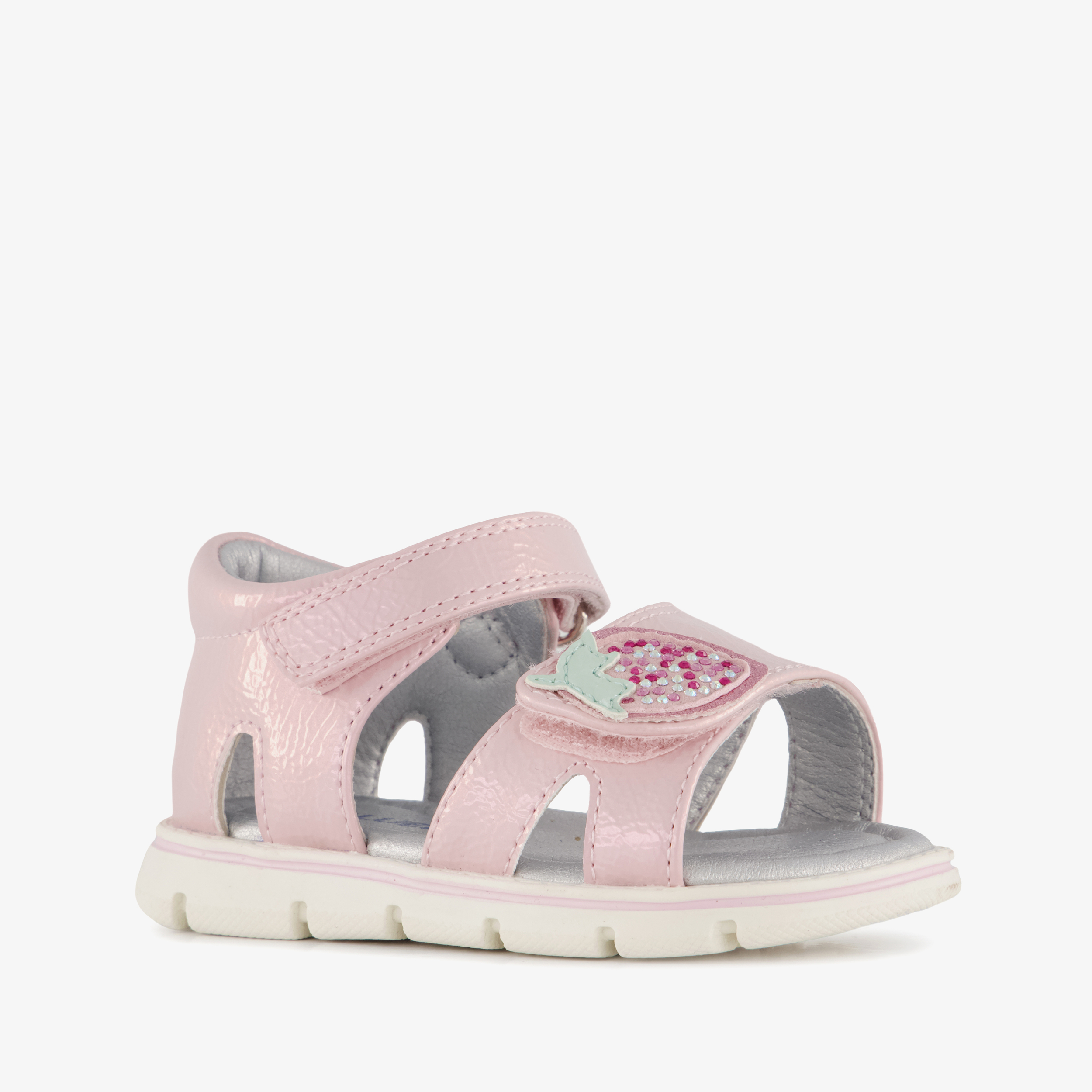 Blue Box meisjes sandalen met glitters roze