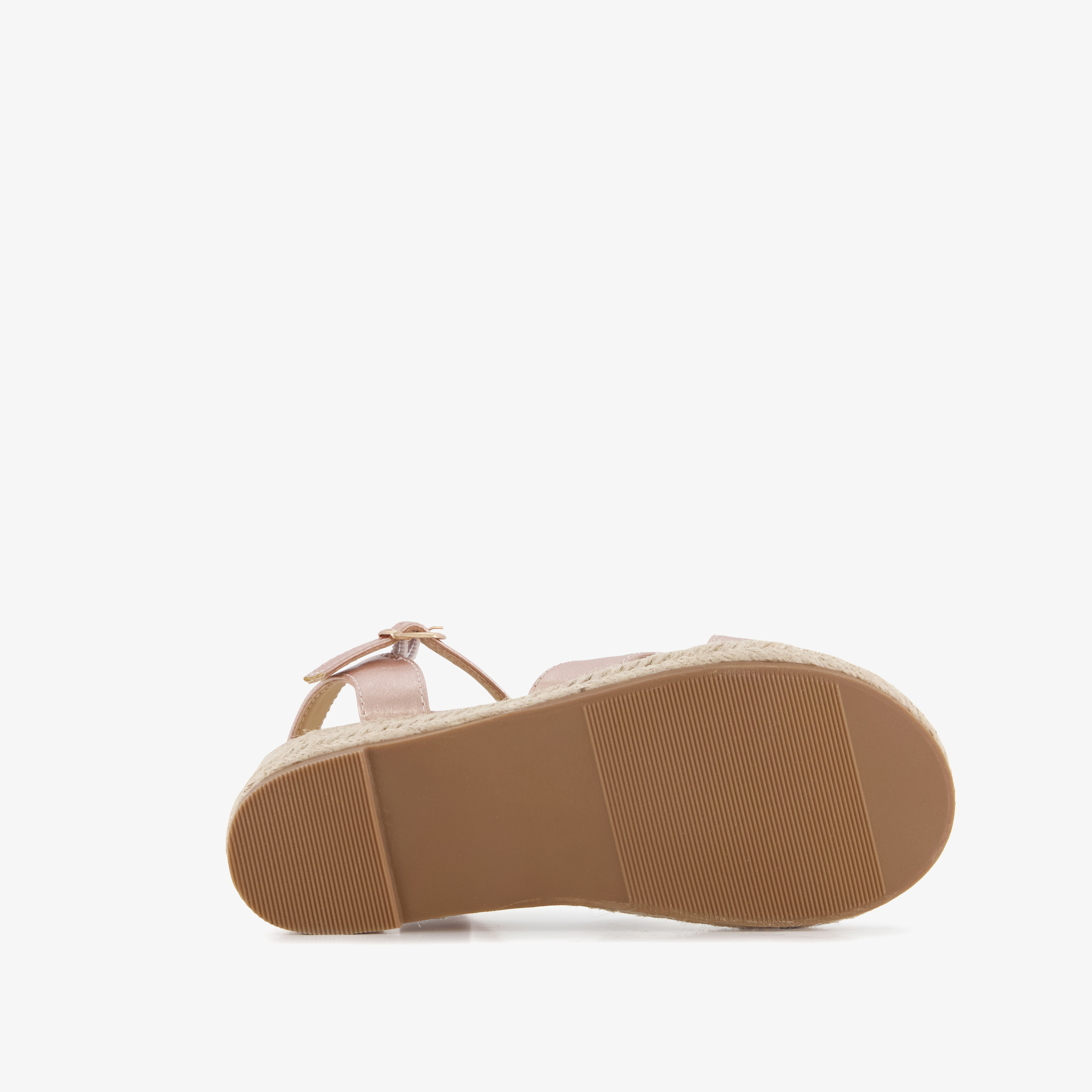Blue Box meisjes sleehak sandalen metallic roze – foto 3