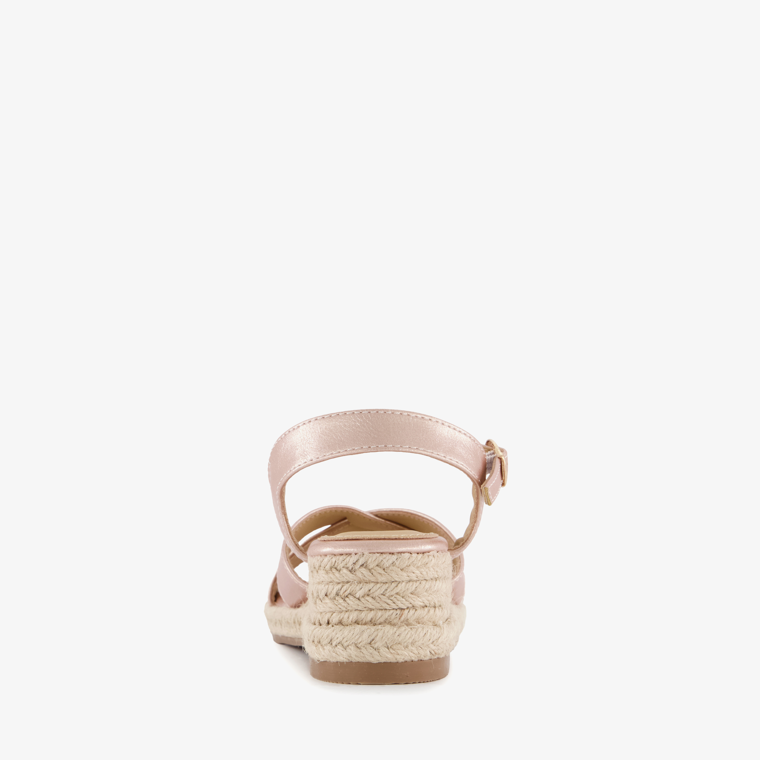 Blue Box meisjes sleehak sandalen metallic roze – foto 2