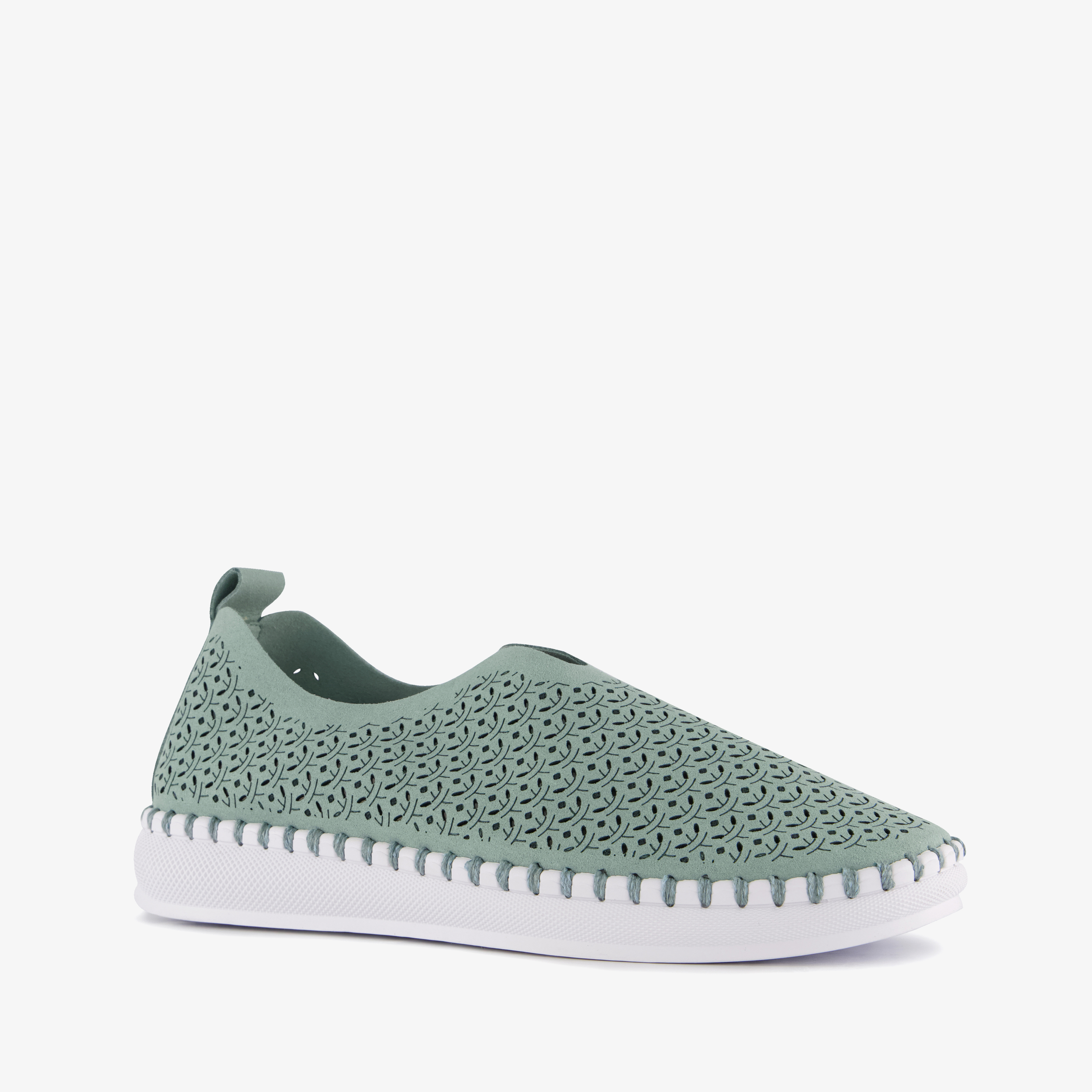Hush Puppies Daisy dames instappers groen