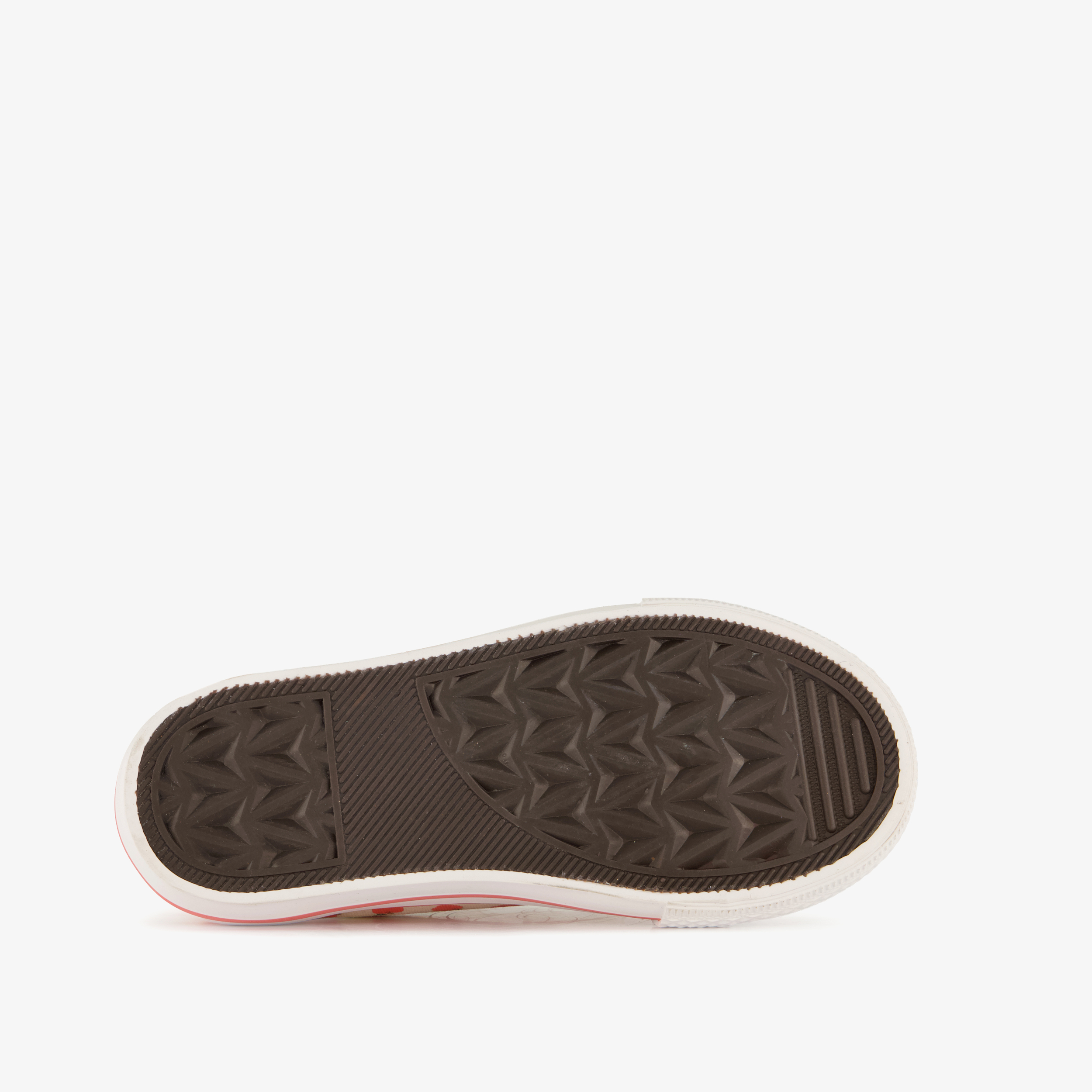 Meisjes sneakers met appels beige rood – foto 3