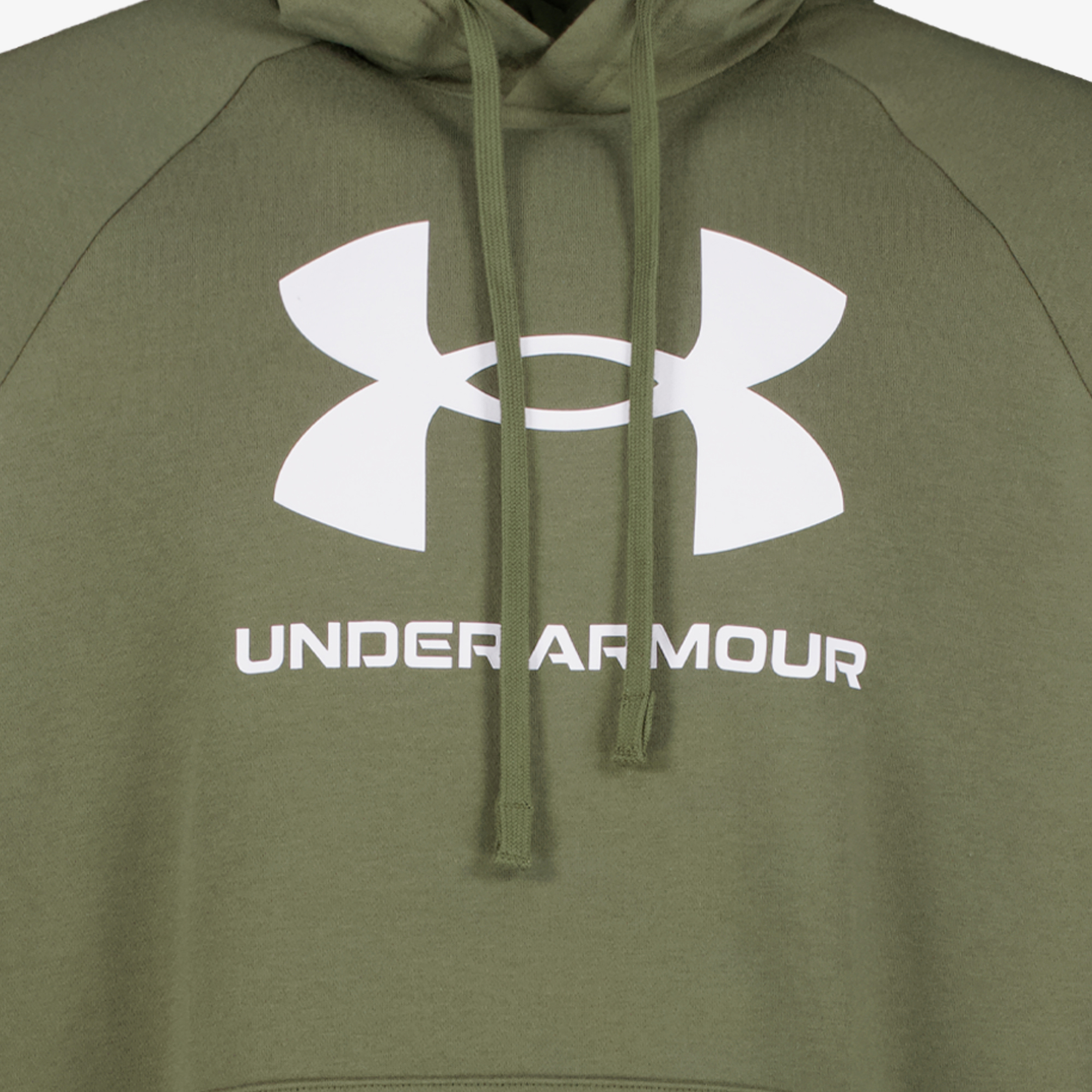 Under Armour Rival Fleece Logo heren hoodie groen truien & vesten – foto 2