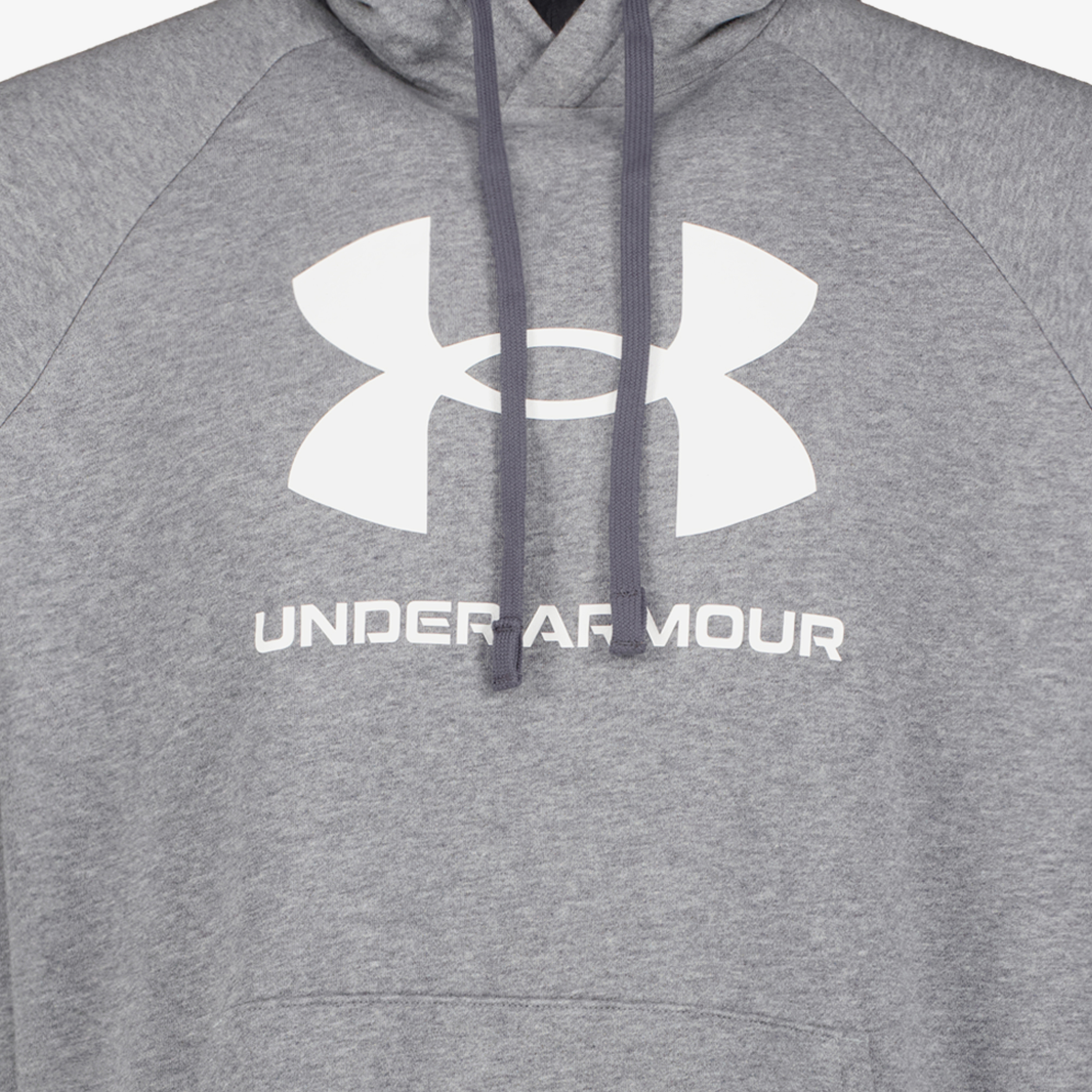 Under Armour Rival Fleece Logo heren hoodie grijs truien & vesten – foto 2
