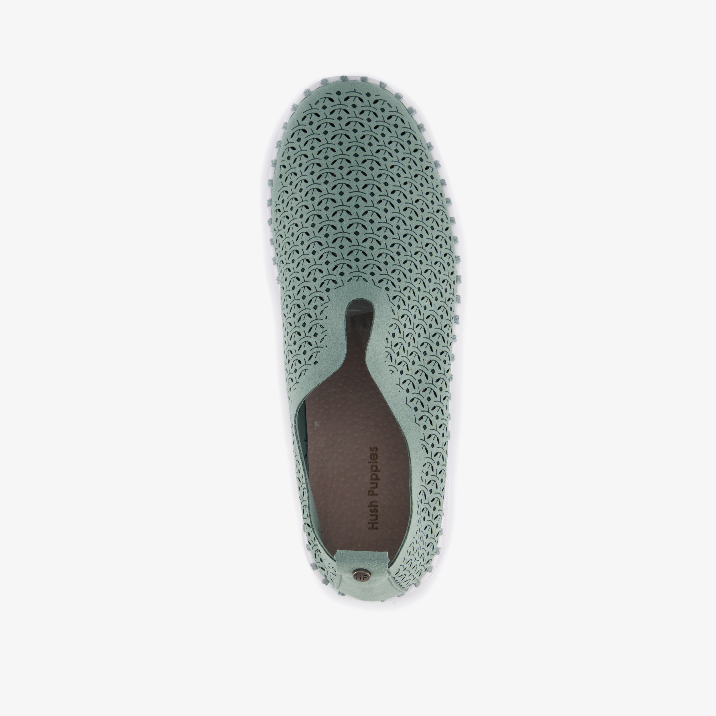 Hush Puppies Daisy dames instappers groen – foto 4