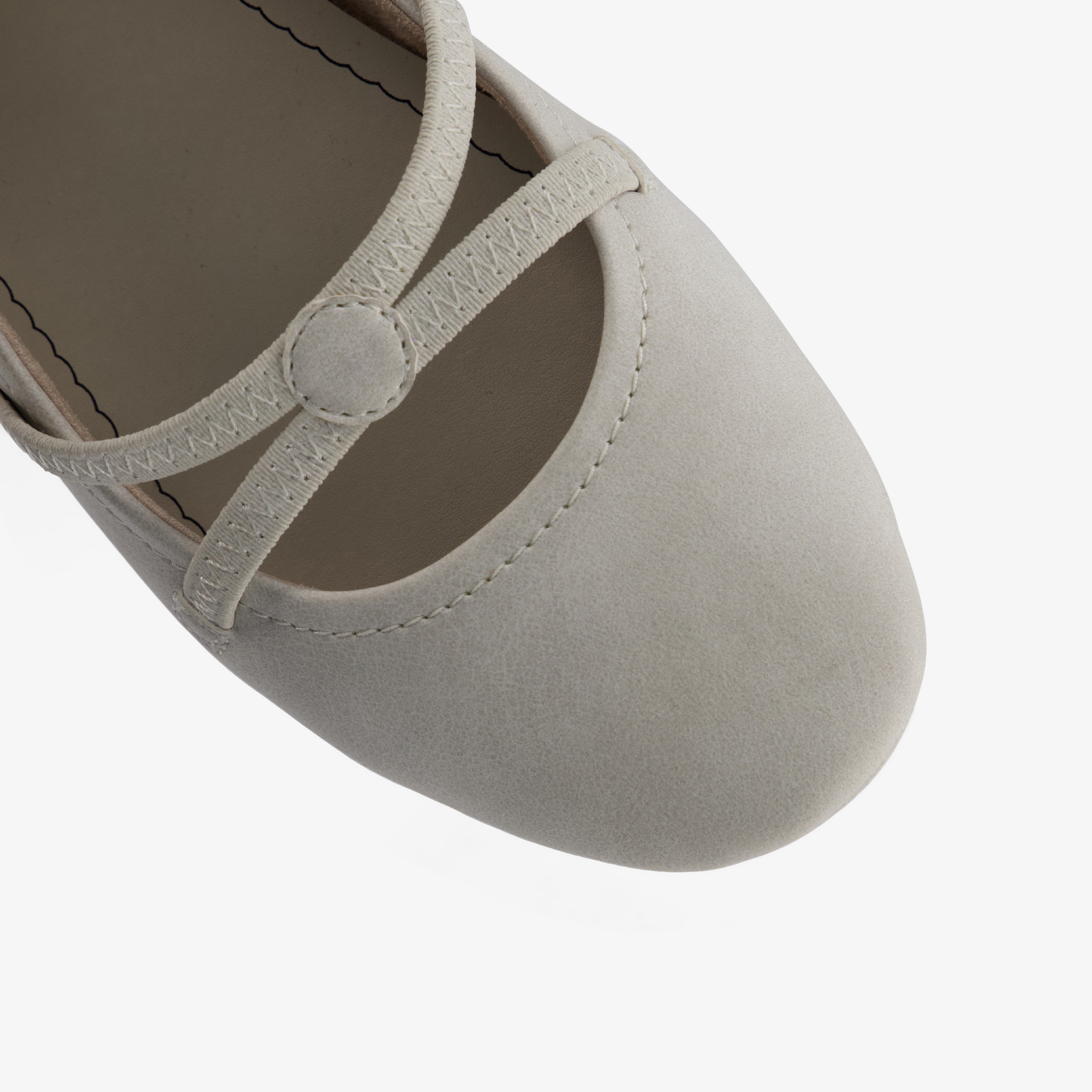 Tamaris dames ballerina wit